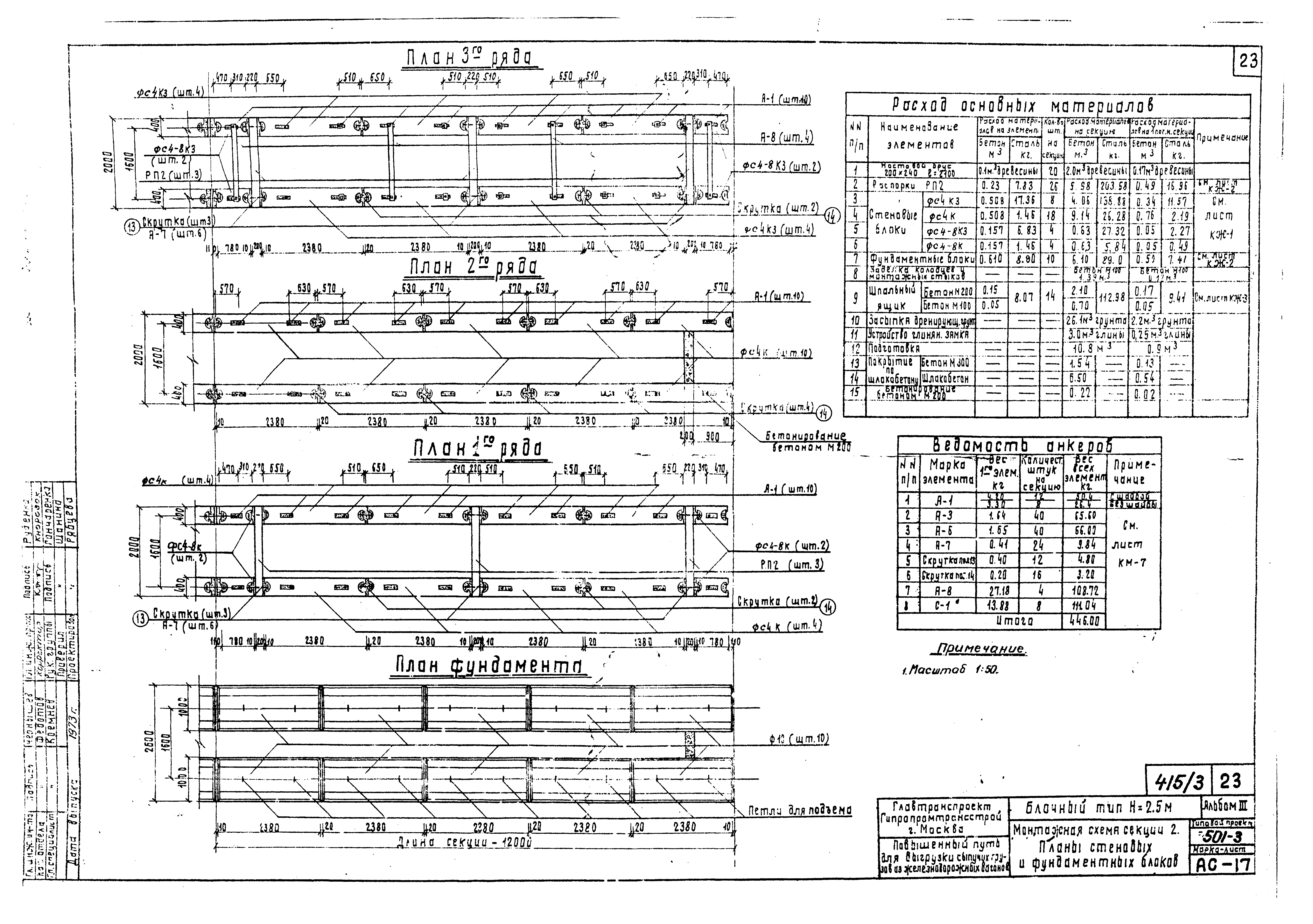 Типовой проект 501-3