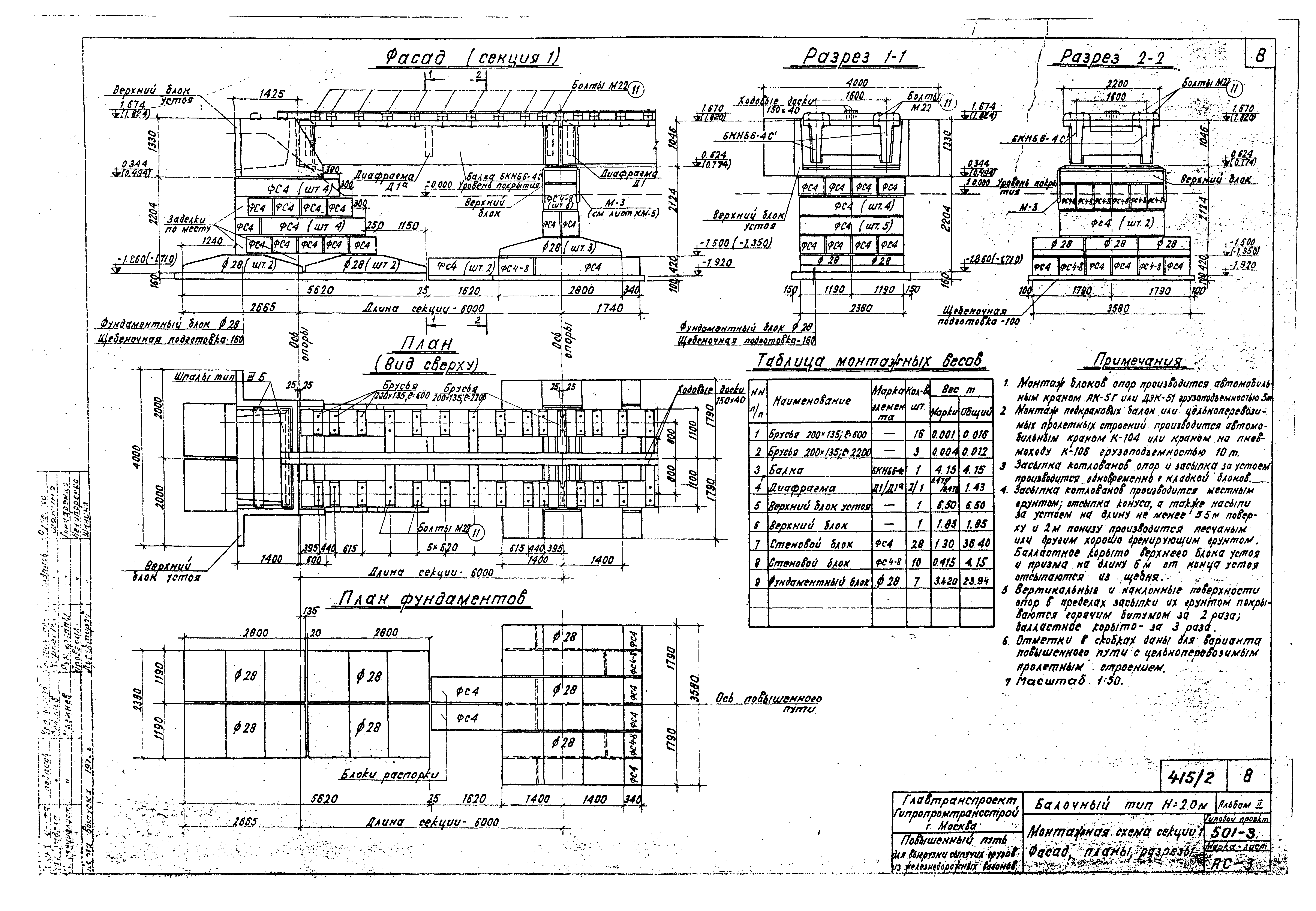 Типовой проект 501-3