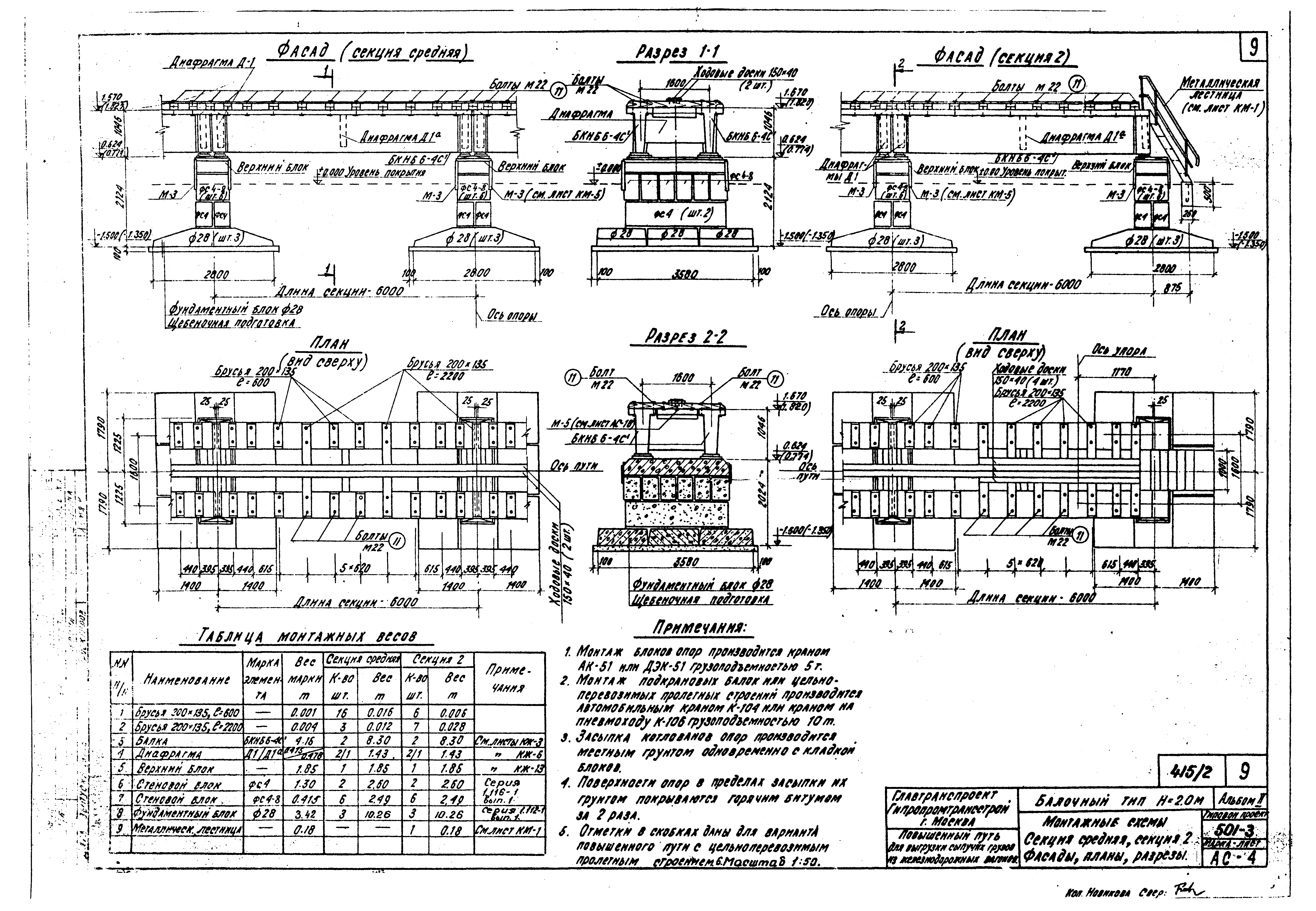 Типовой проект 501-3
