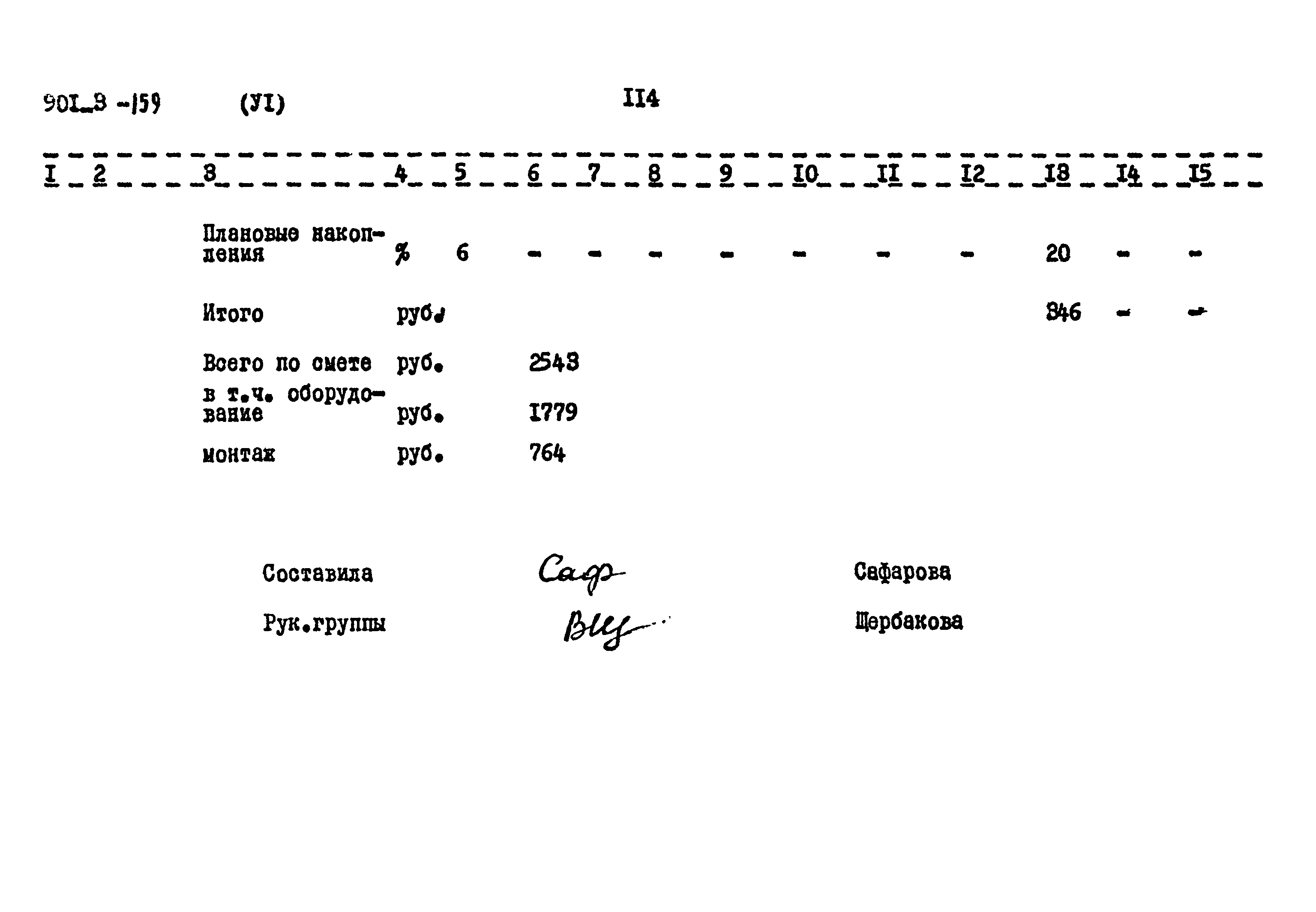 Типовой проект 901-3-159