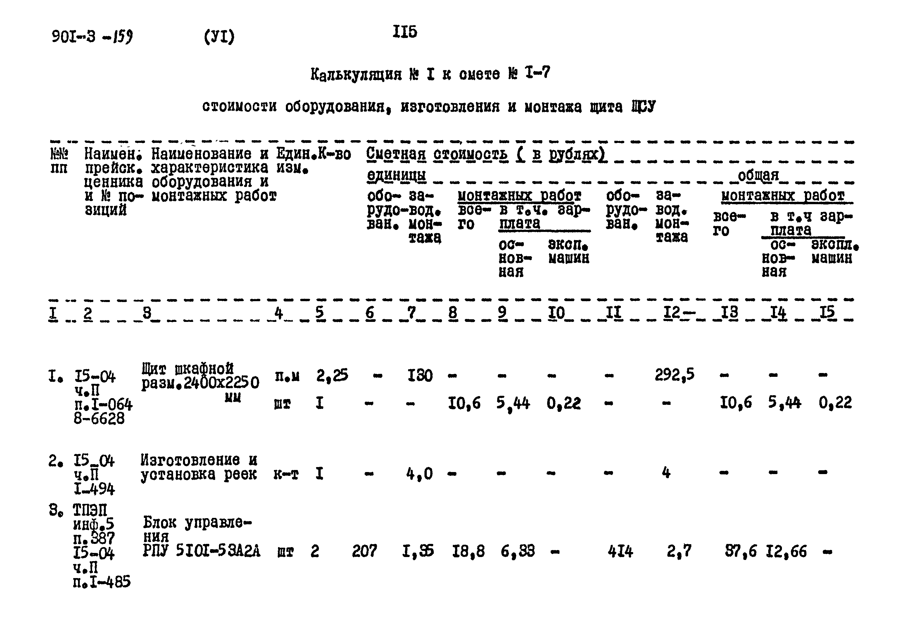 Типовой проект 901-3-159
