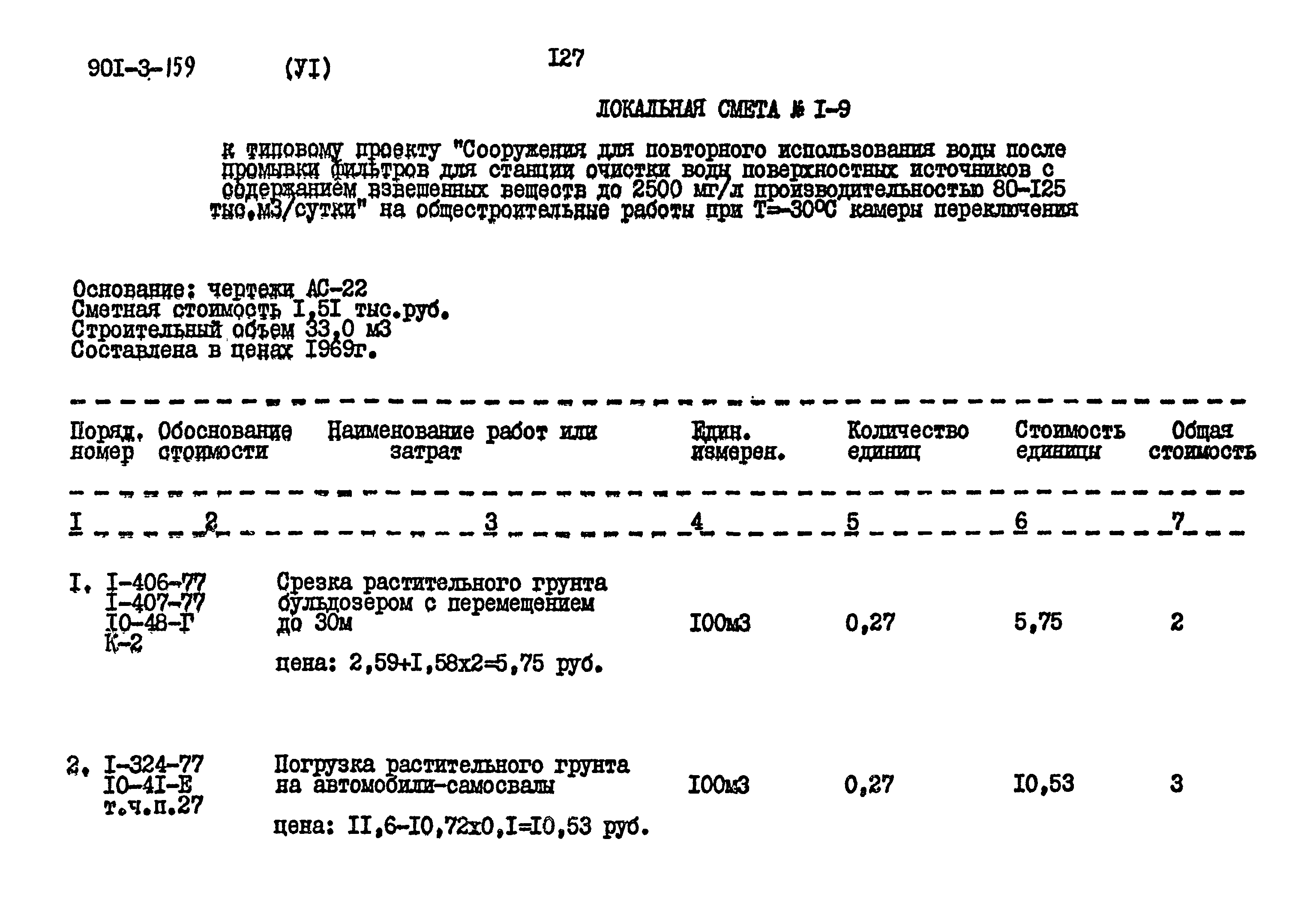 Типовой проект 901-3-159