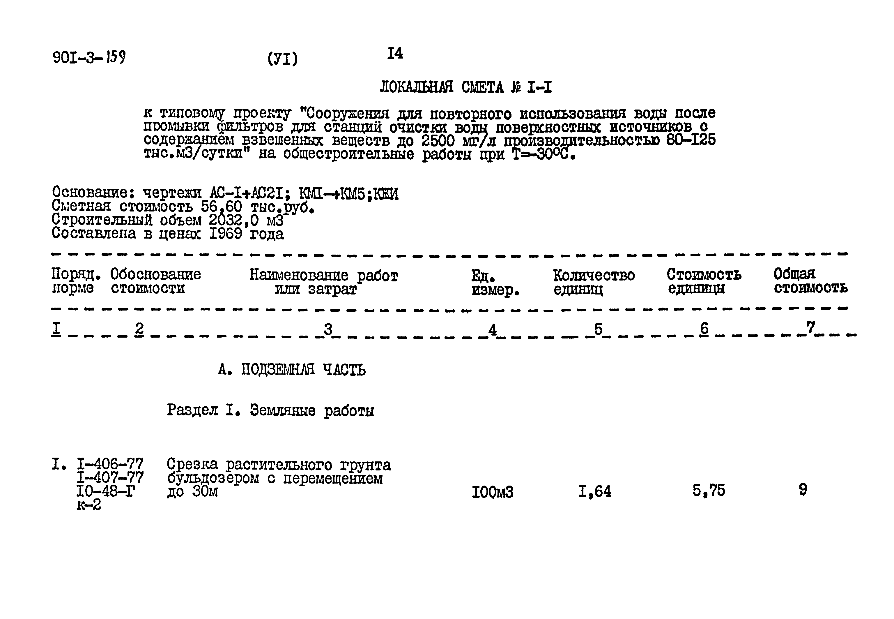 Типовой проект 901-3-159