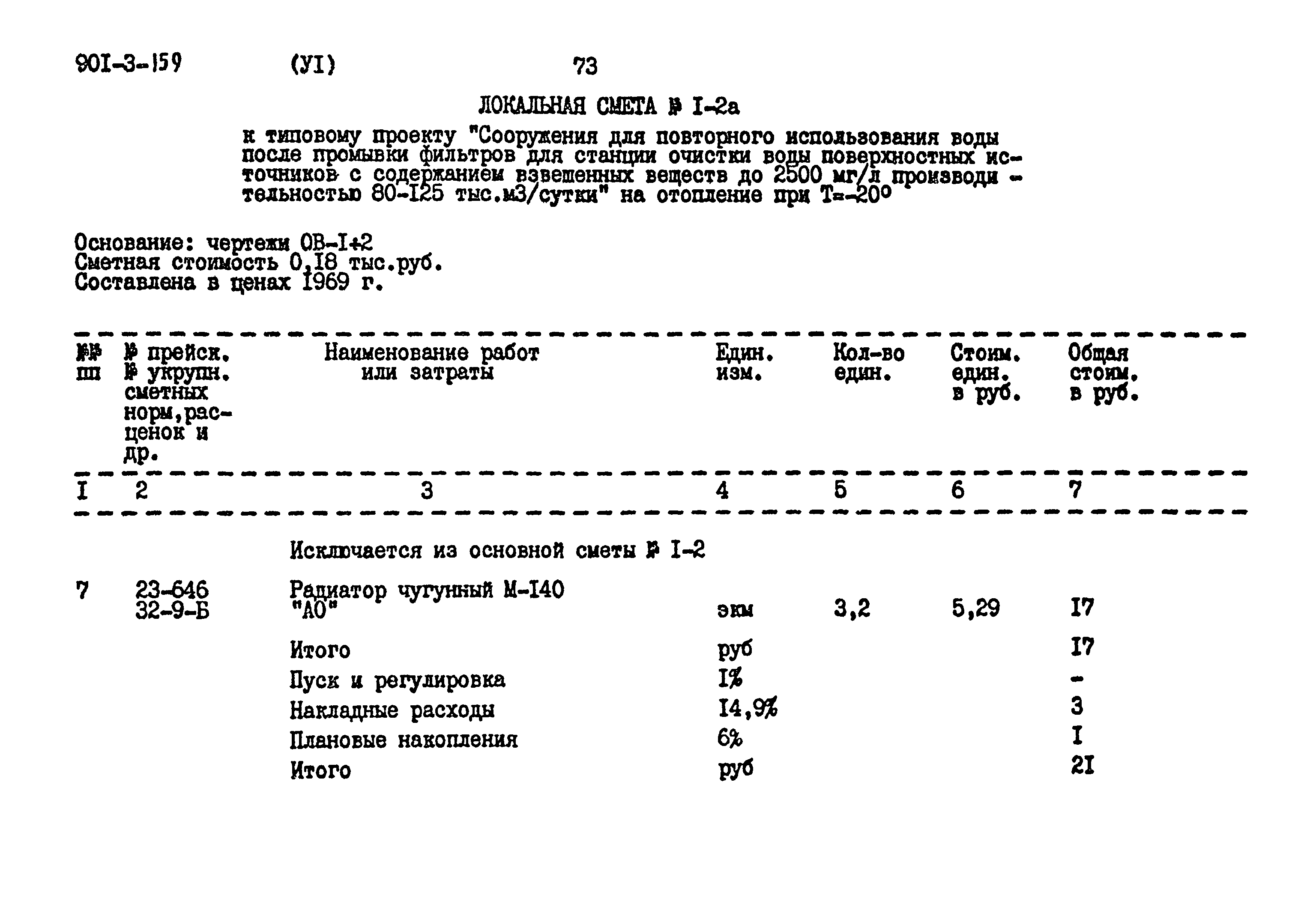 Типовой проект 901-3-159