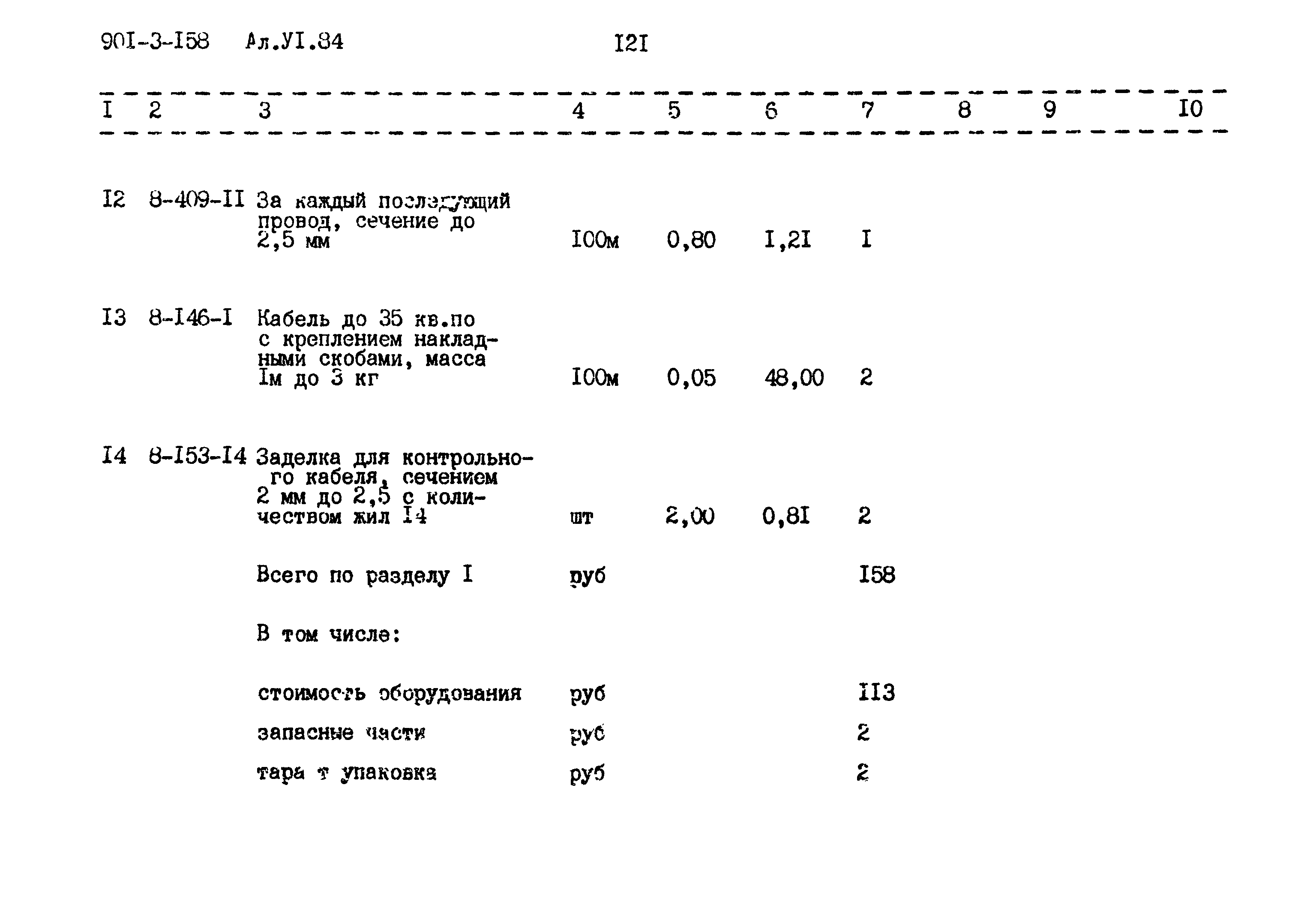 Типовой проект 901-3-158