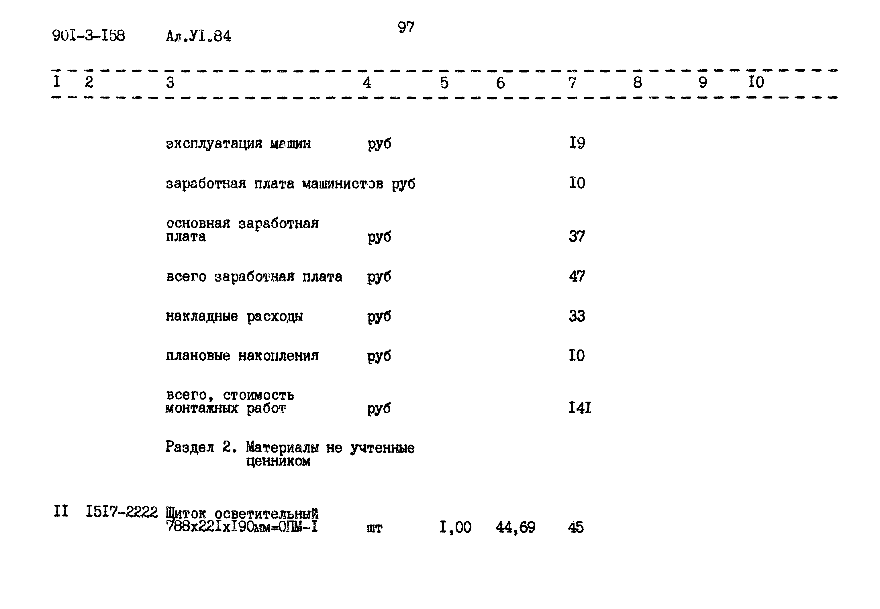 Типовой проект 901-3-158