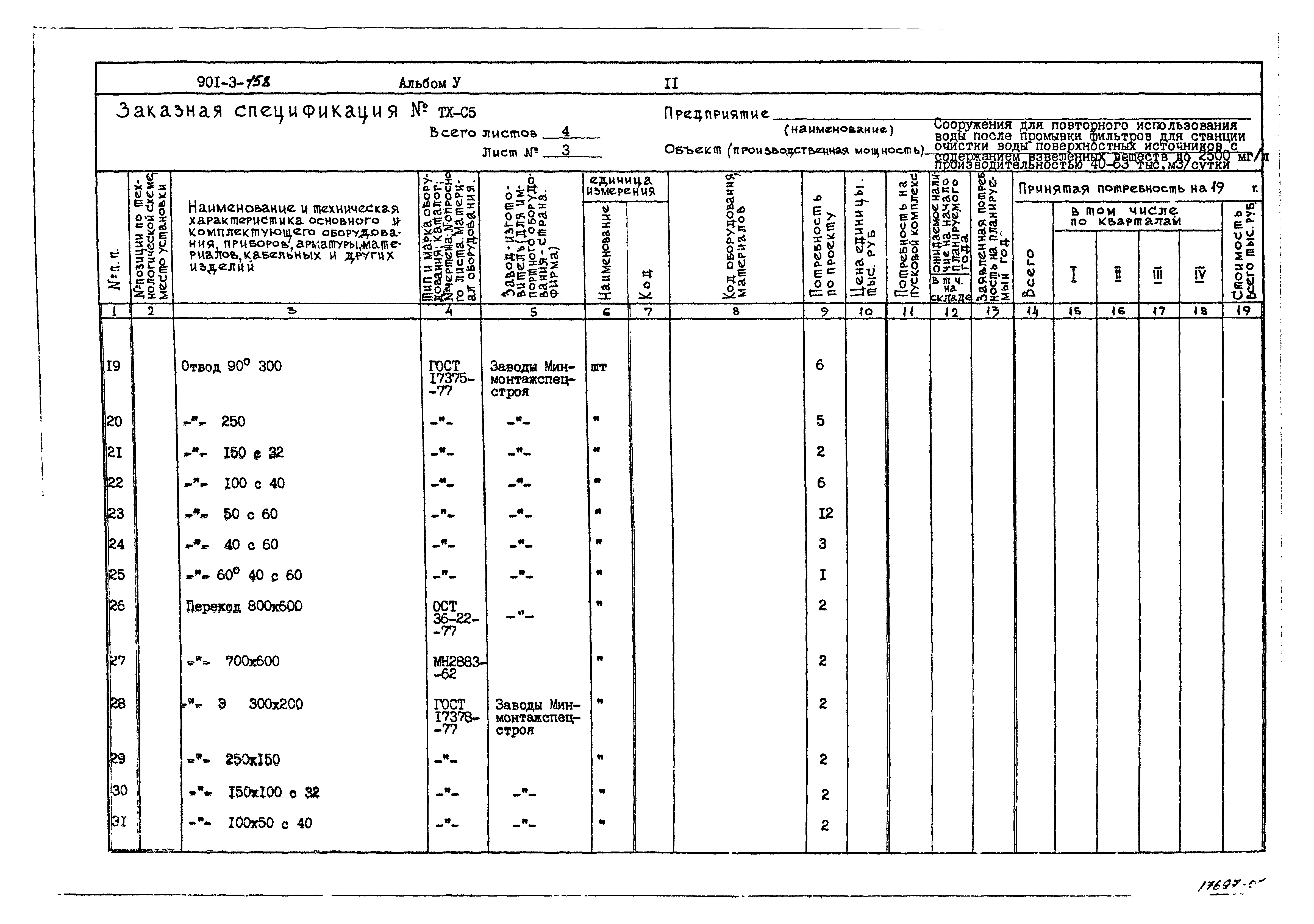 Типовой проект 901-3-158