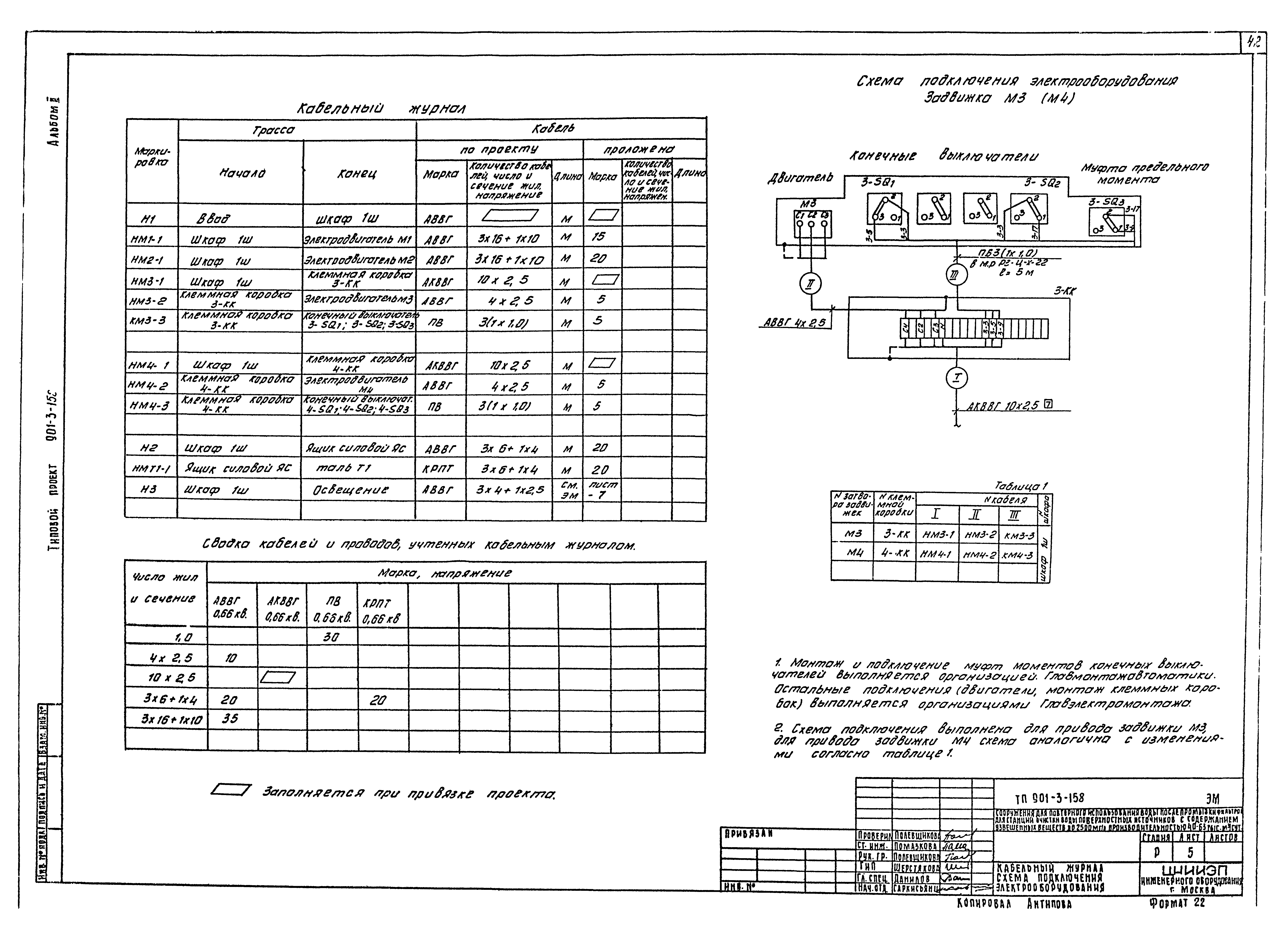 Типовой проект 901-3-158