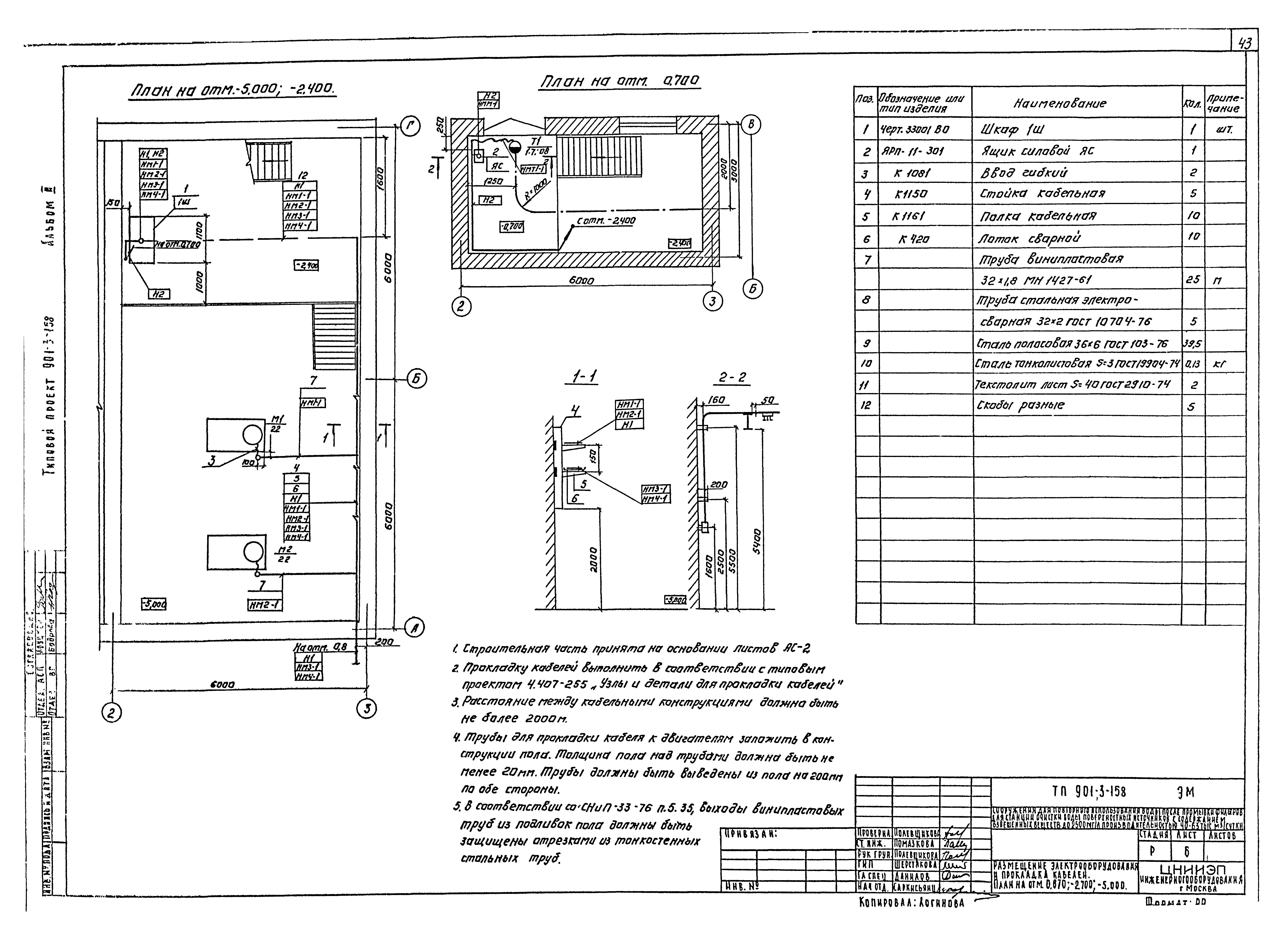 Типовой проект 901-3-158