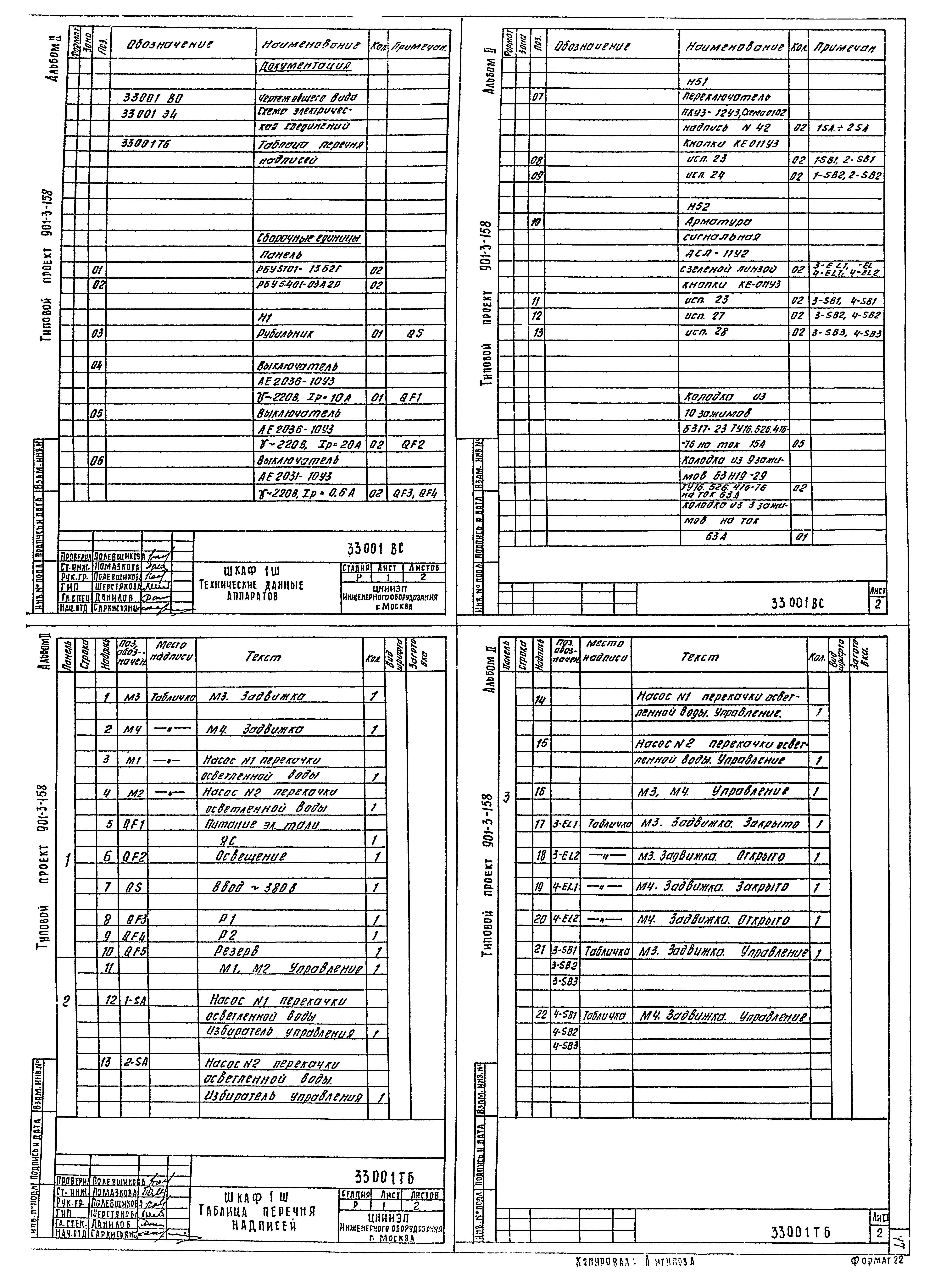 Типовой проект 901-3-158