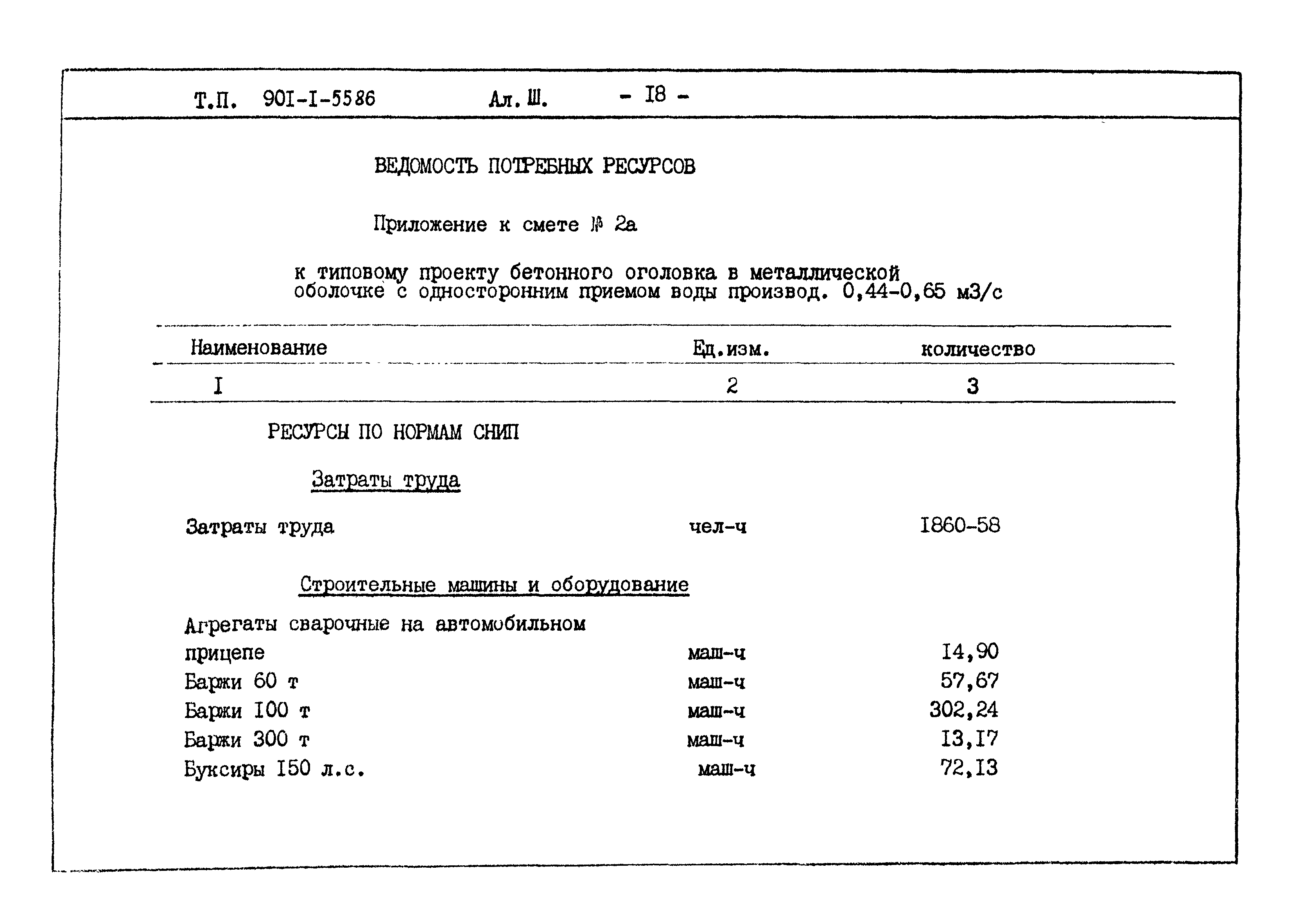 Типовой проект 901-1-55.86