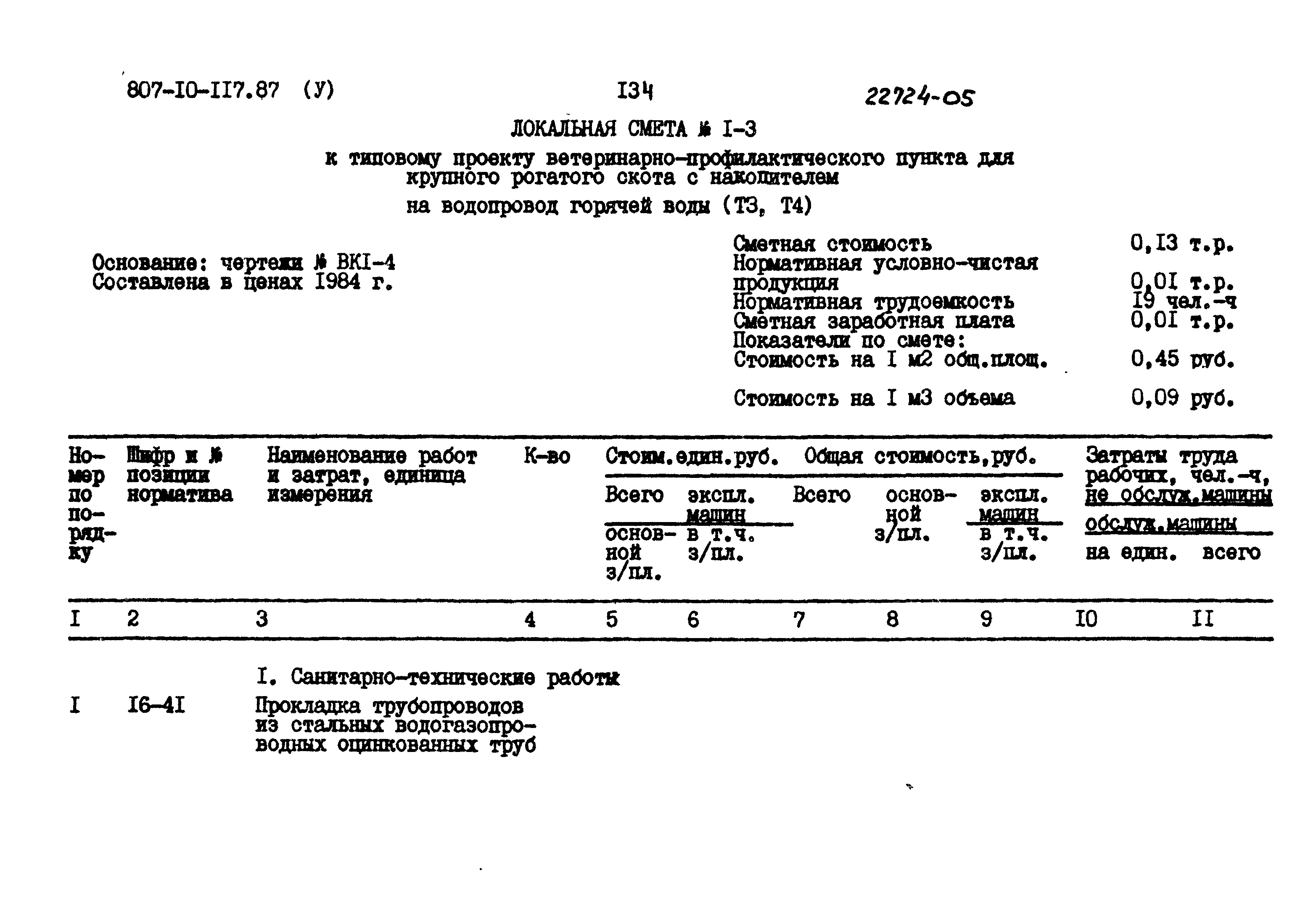 Типовой проект 807-10-117.87