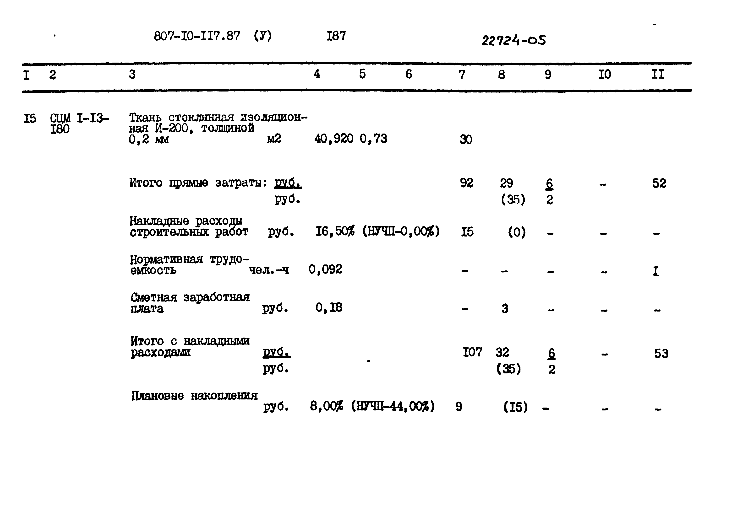 Типовой проект 807-10-117.87