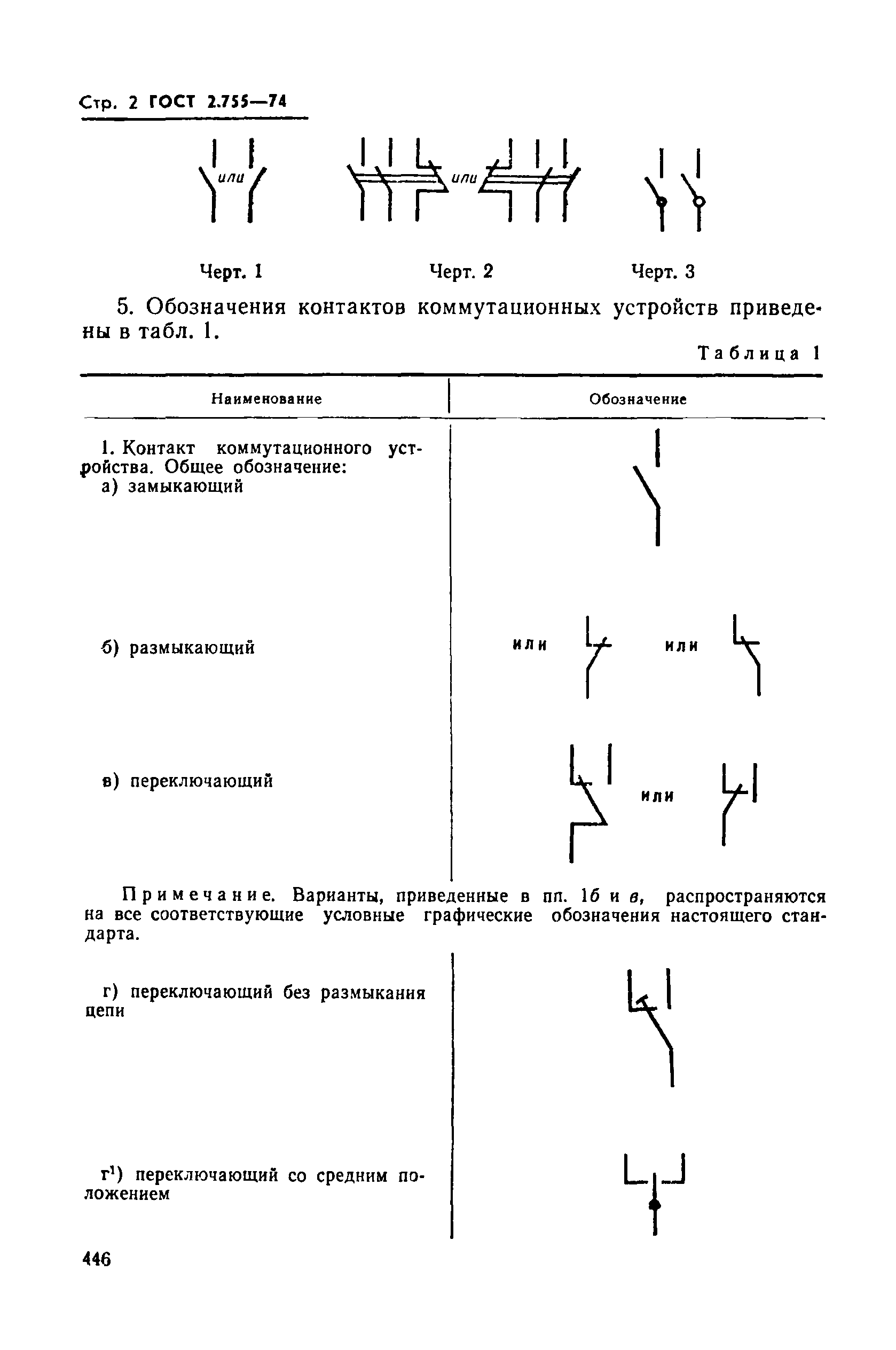 ГОСТ 2.755-74