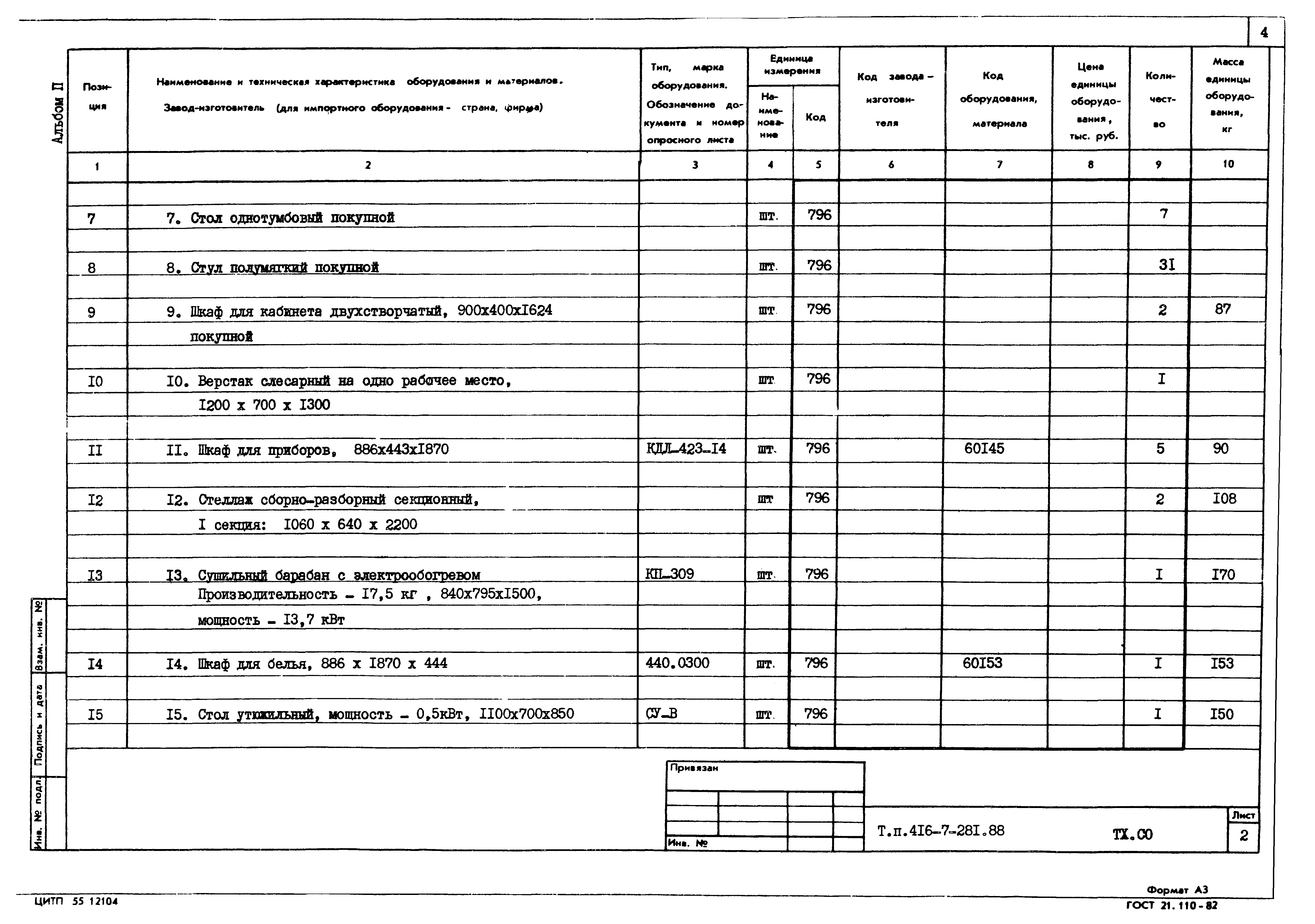 Типовой проект 416-7-281.88