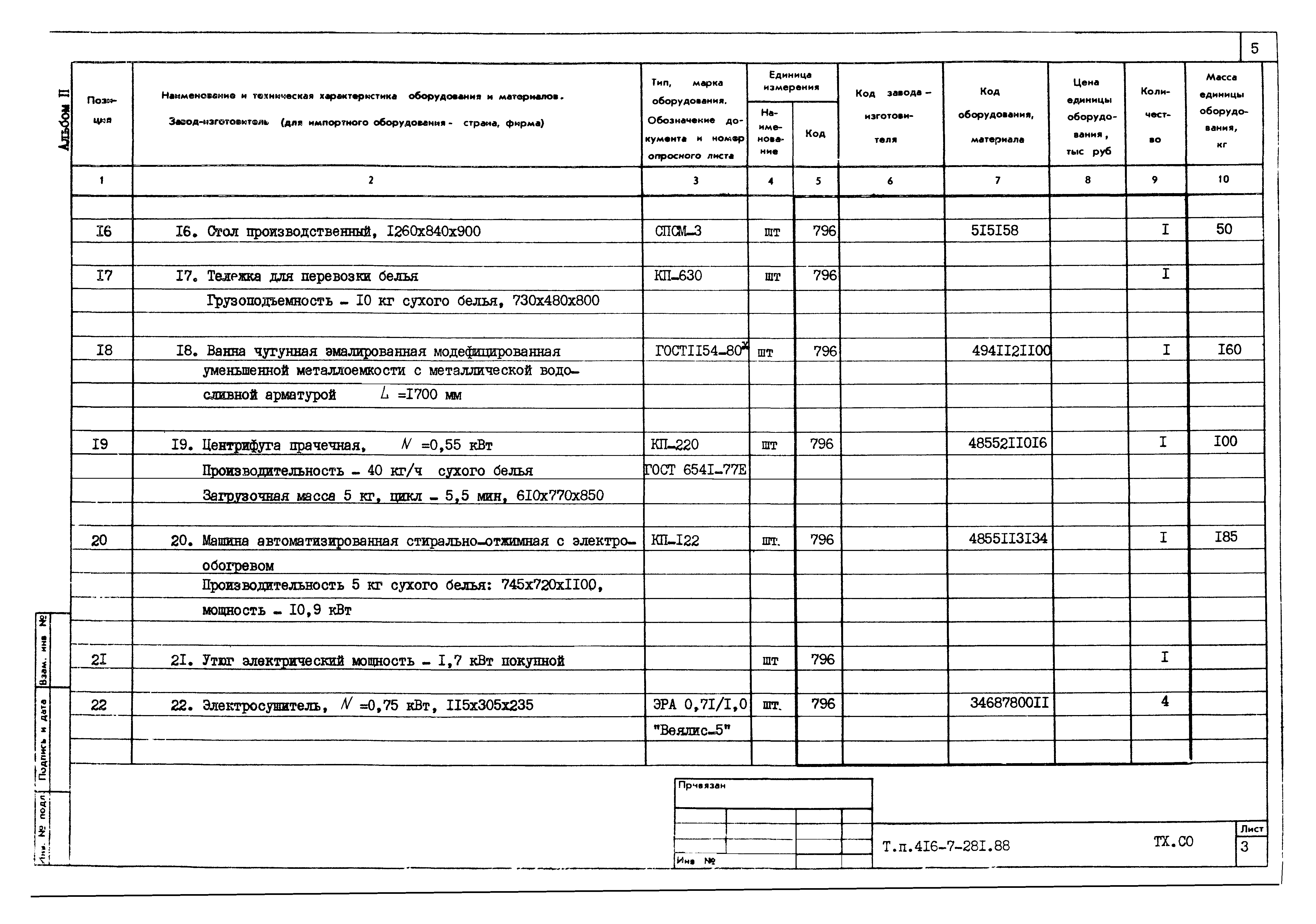 Типовой проект 416-7-281.88