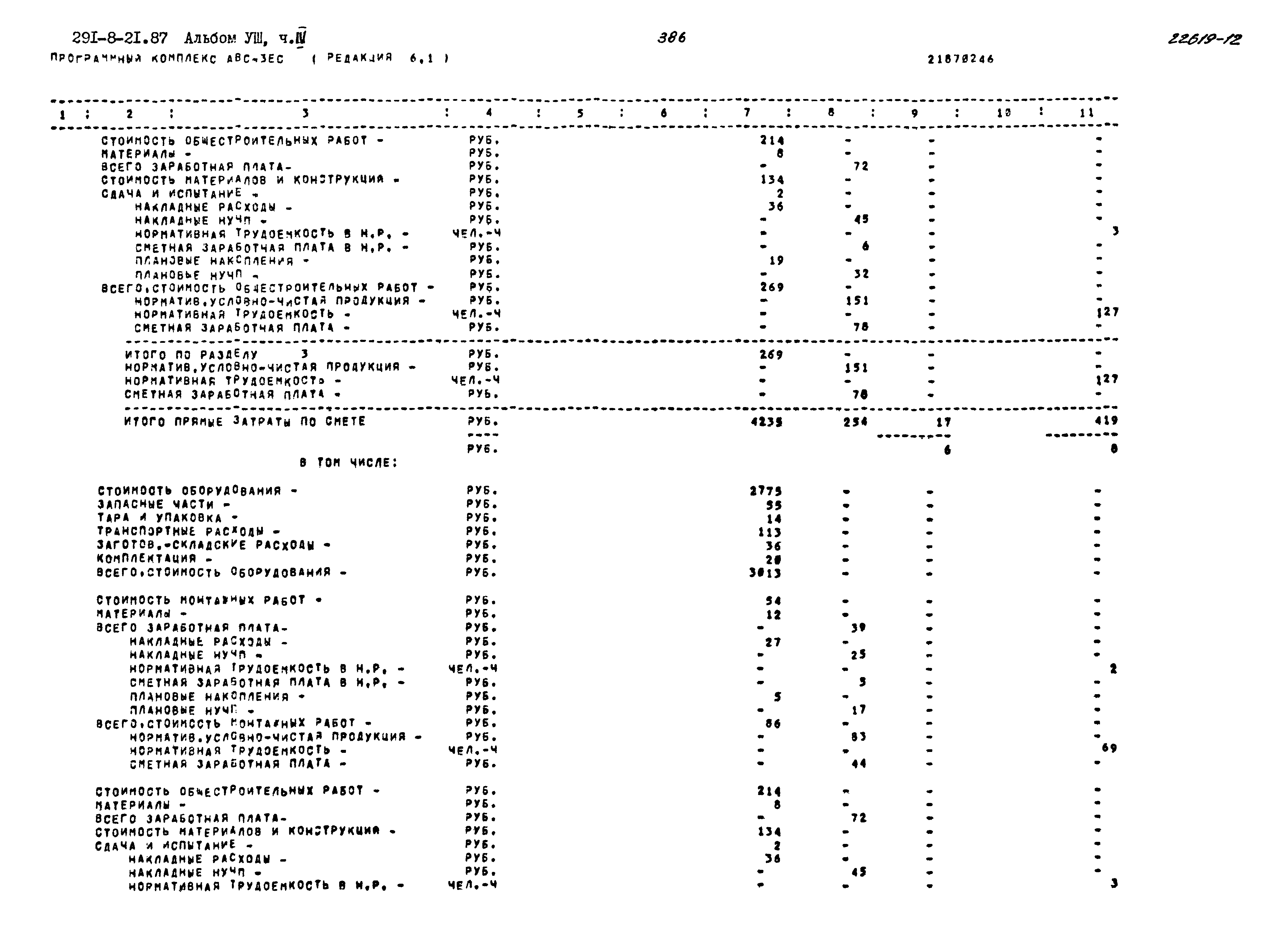 Типовой проект 291-8-21.87