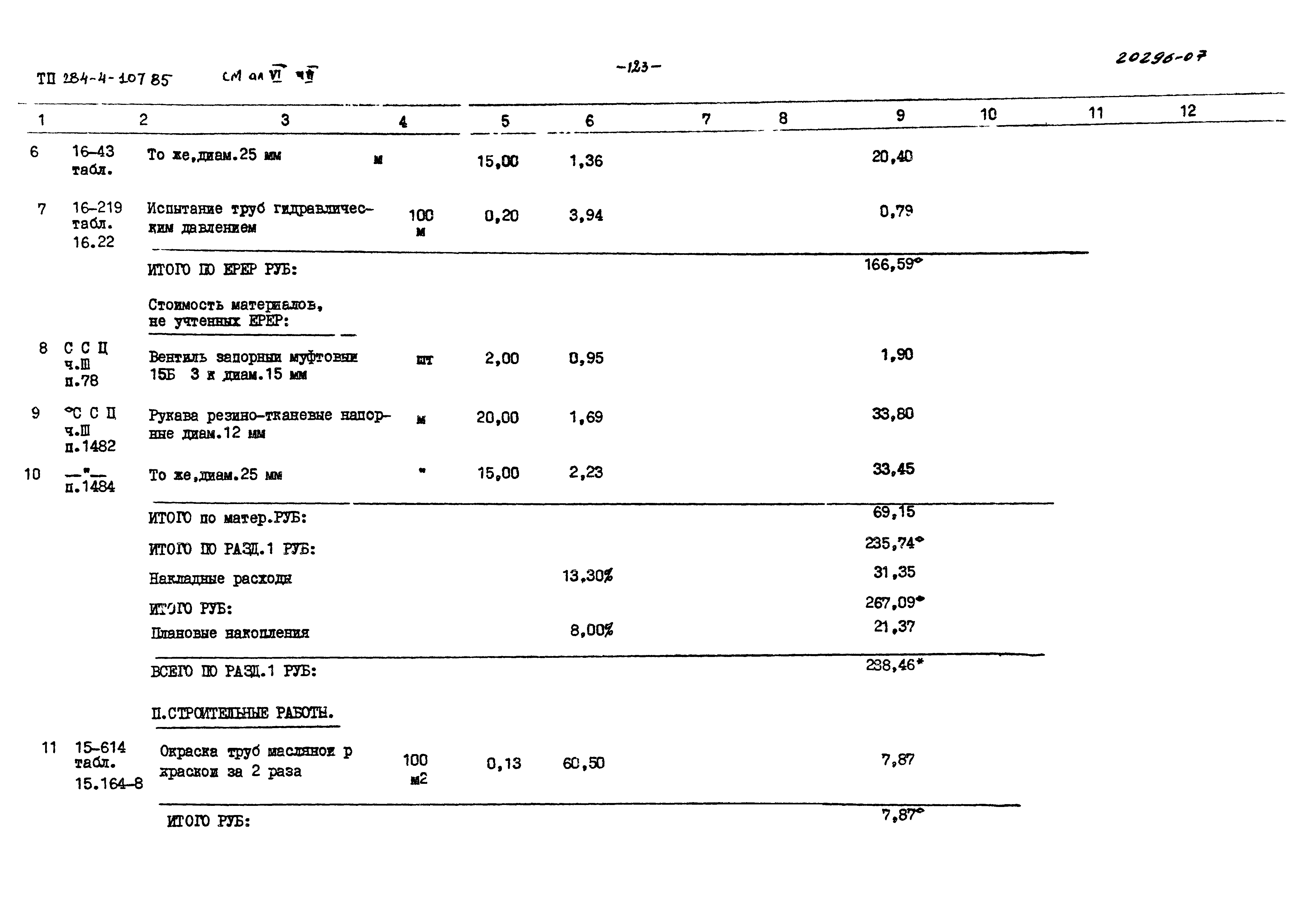 Типовой проект 284-4-107.85