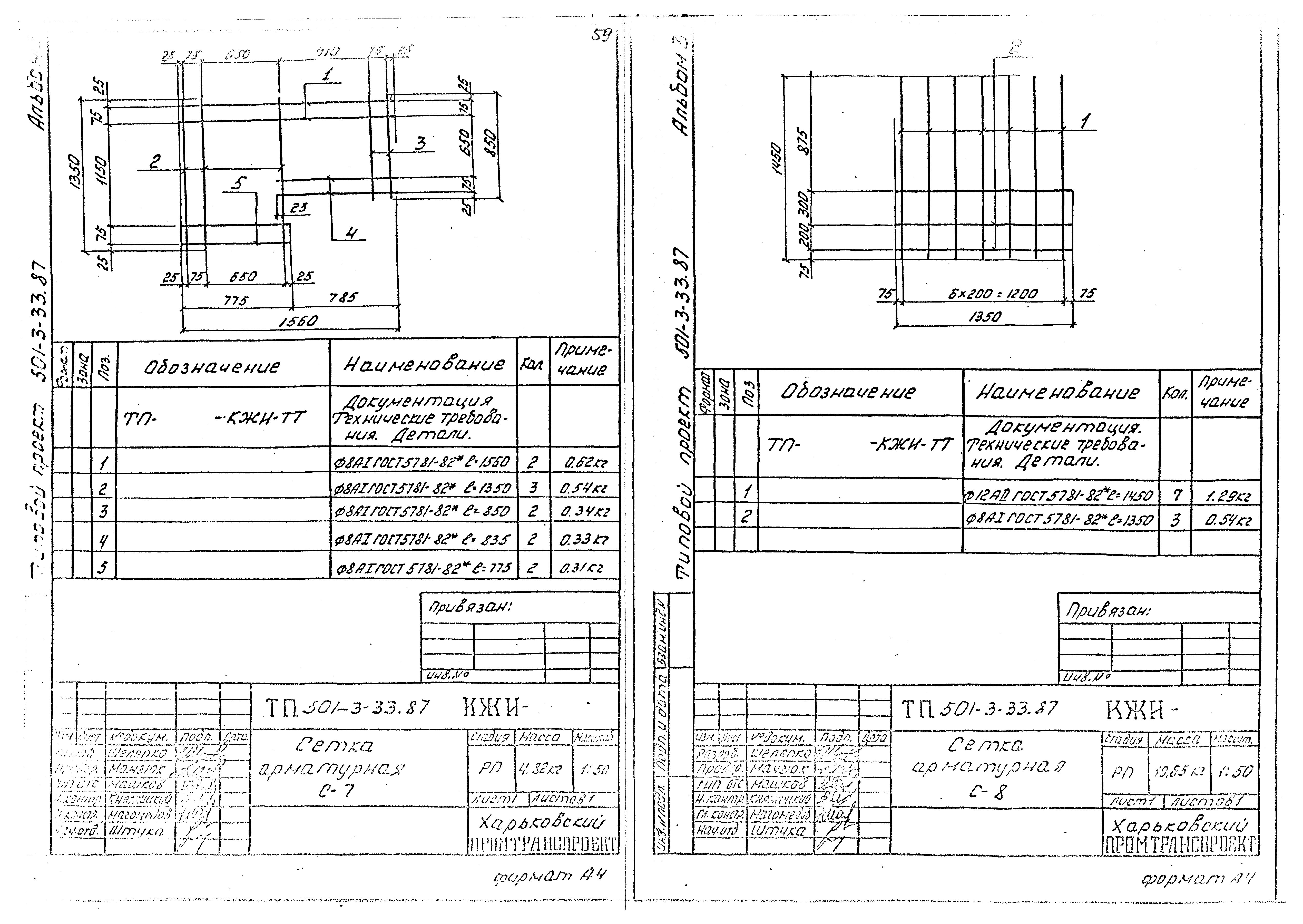 Типовой проект 501-3-33.87