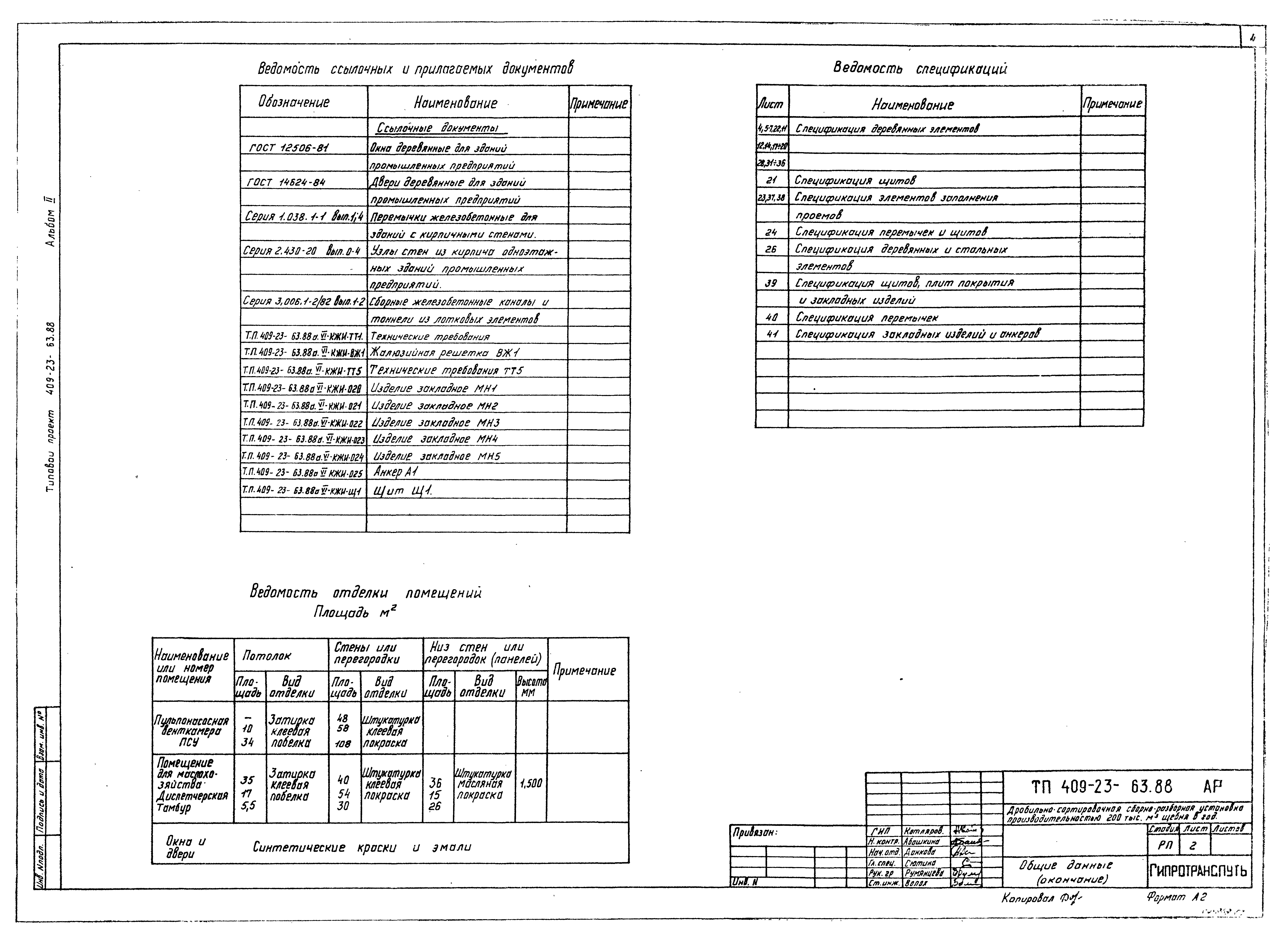 Типовой проект 409-23-63.88