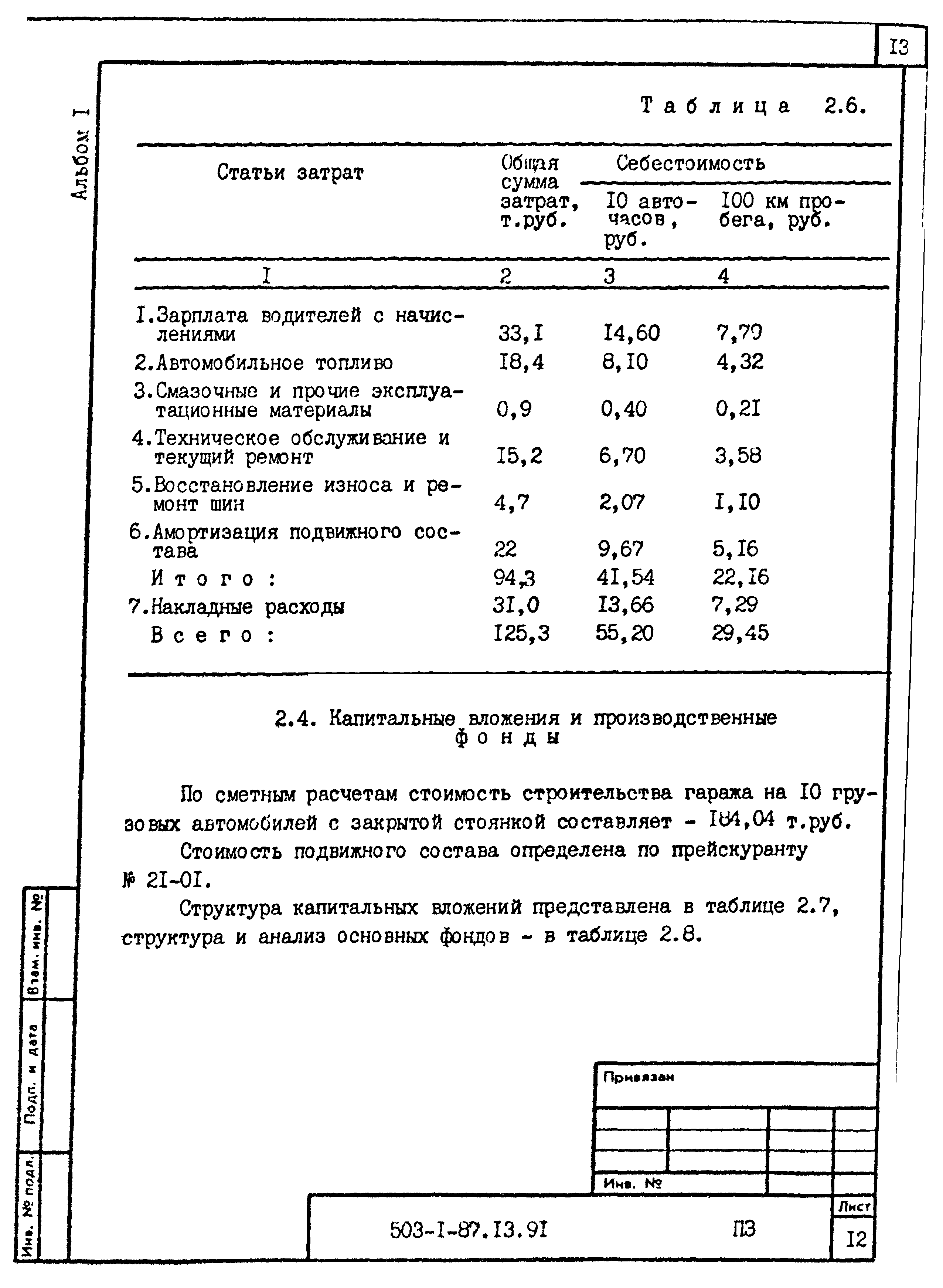Типовой проект 503-1-87.13.91