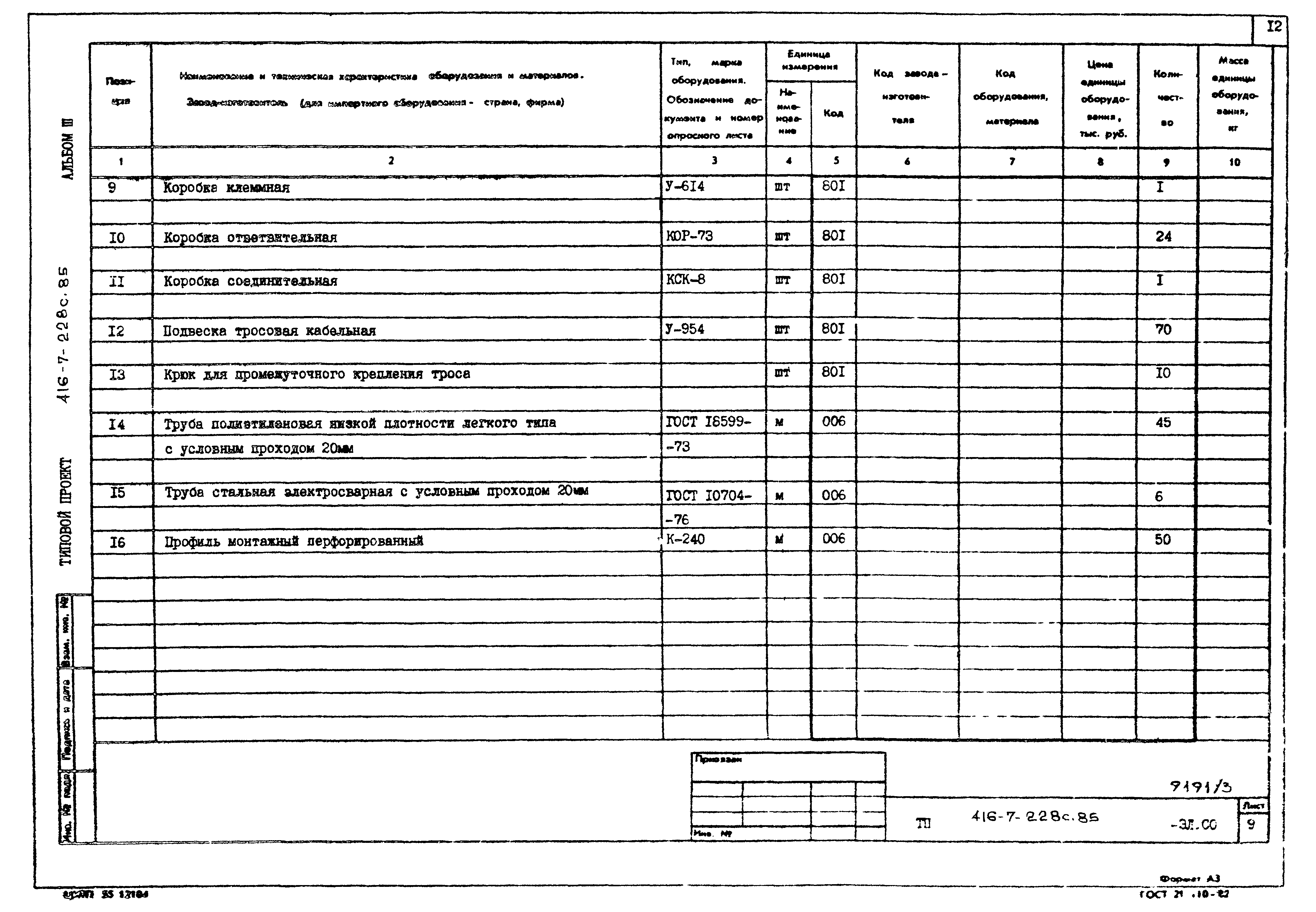 Типовой проект 416-7-228с.85