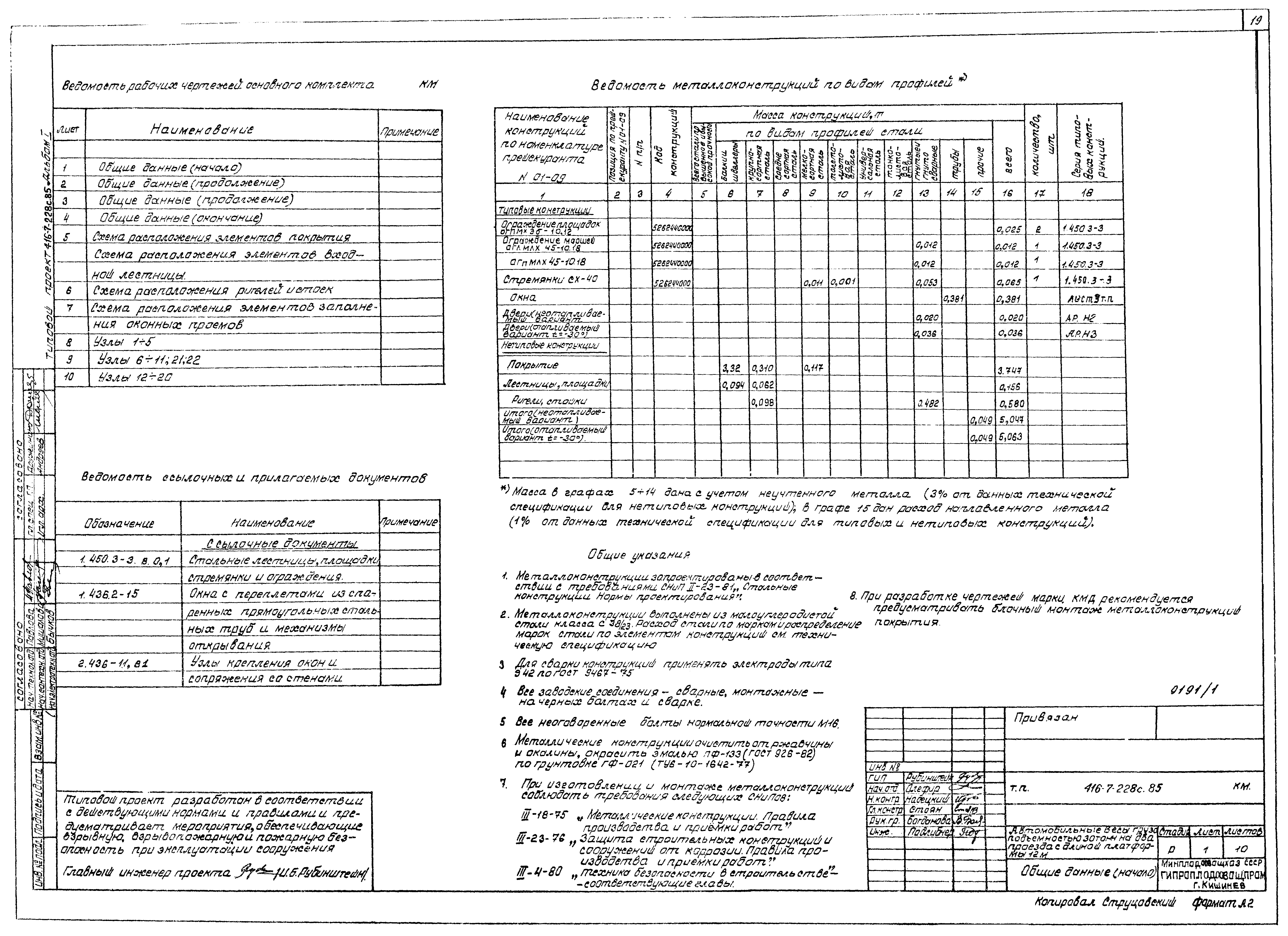 Типовой проект 416-7-228с.85