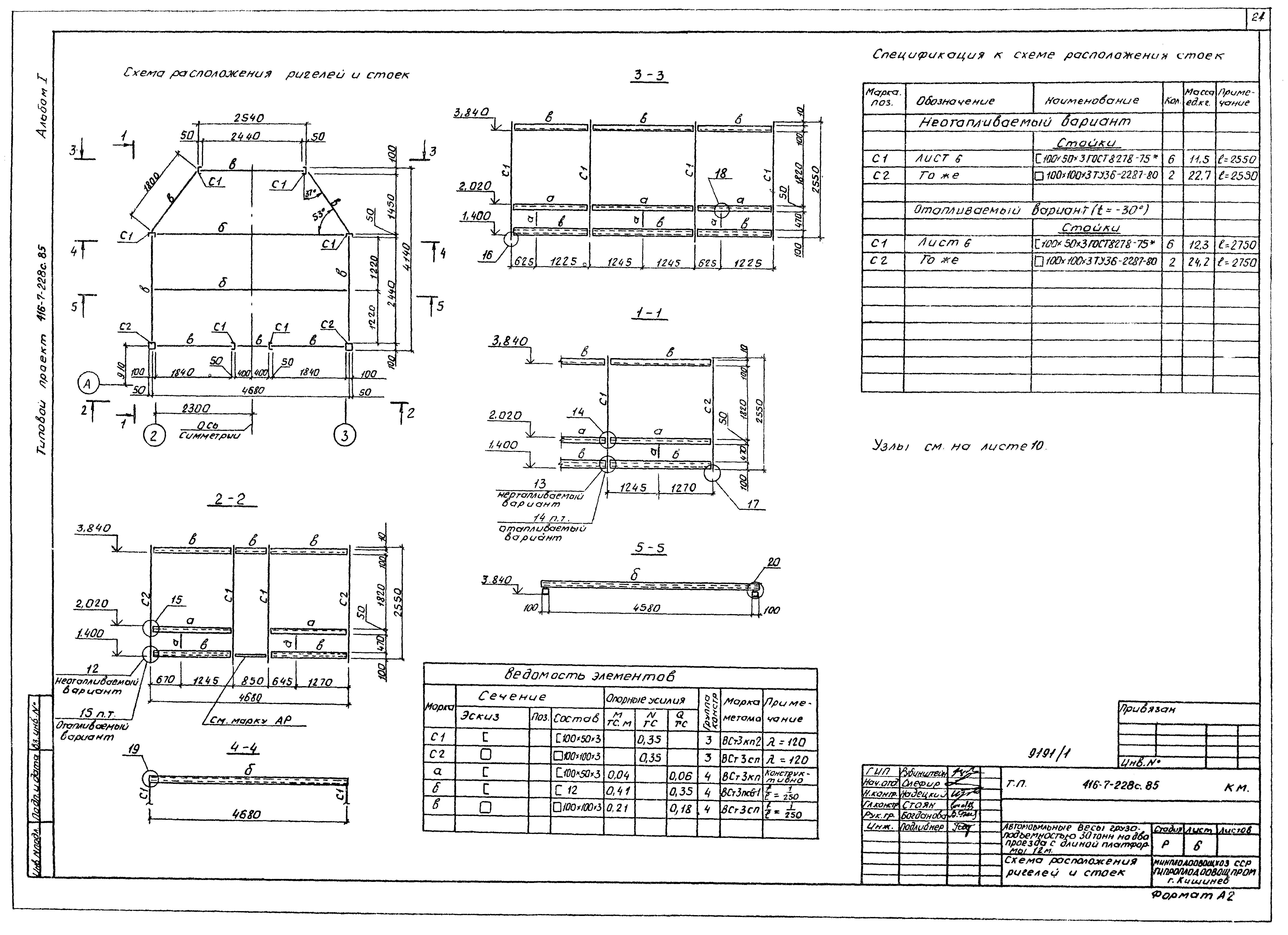 Типовой проект 416-7-228с.85