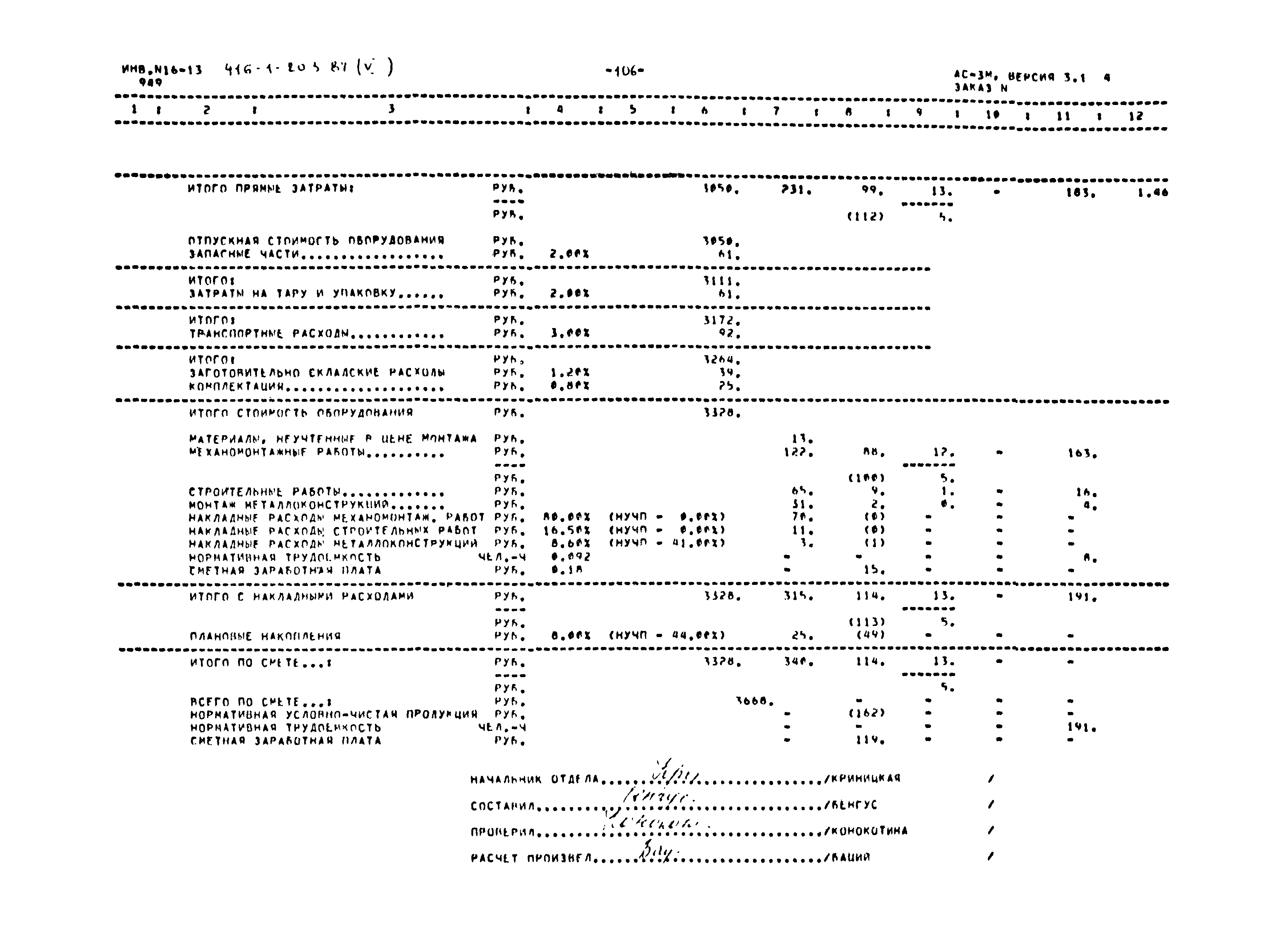 Типовой проект 416-1-203.87