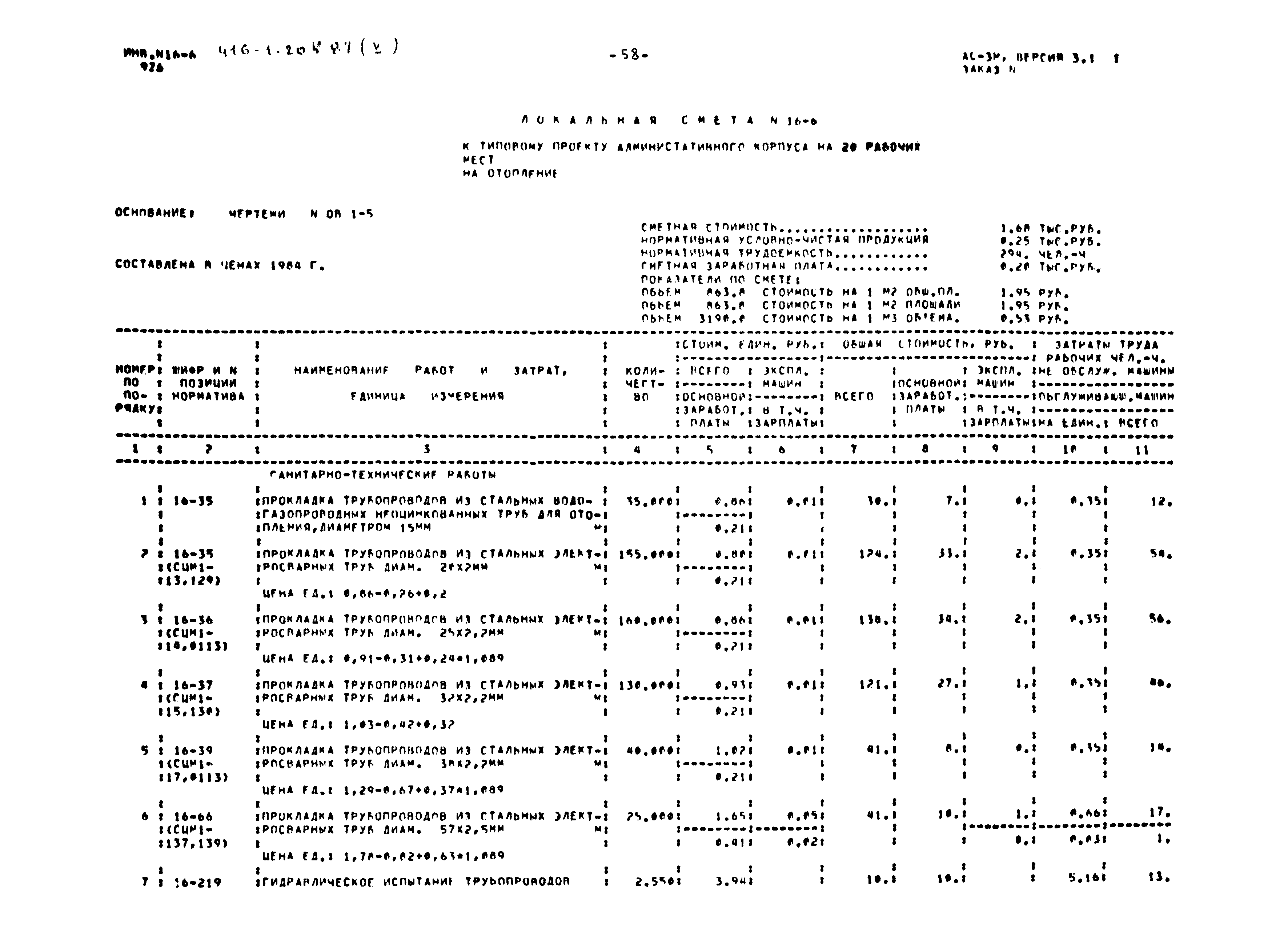 Типовой проект 416-1-203.87