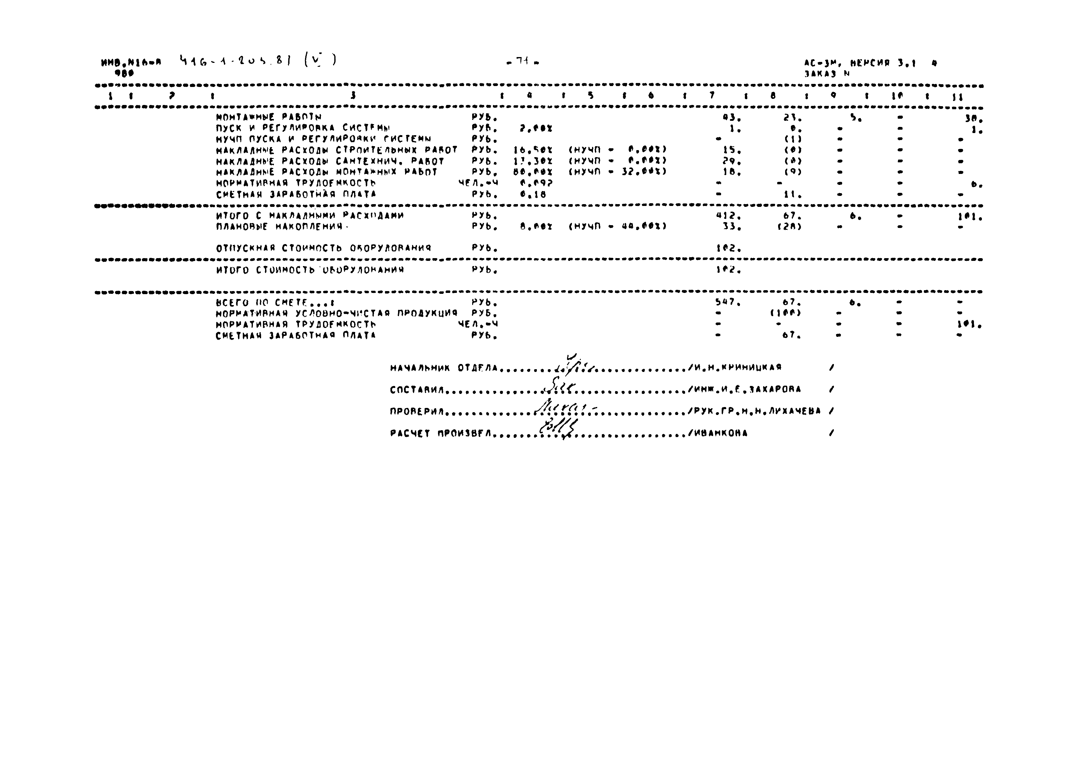 Типовой проект 416-1-203.87
