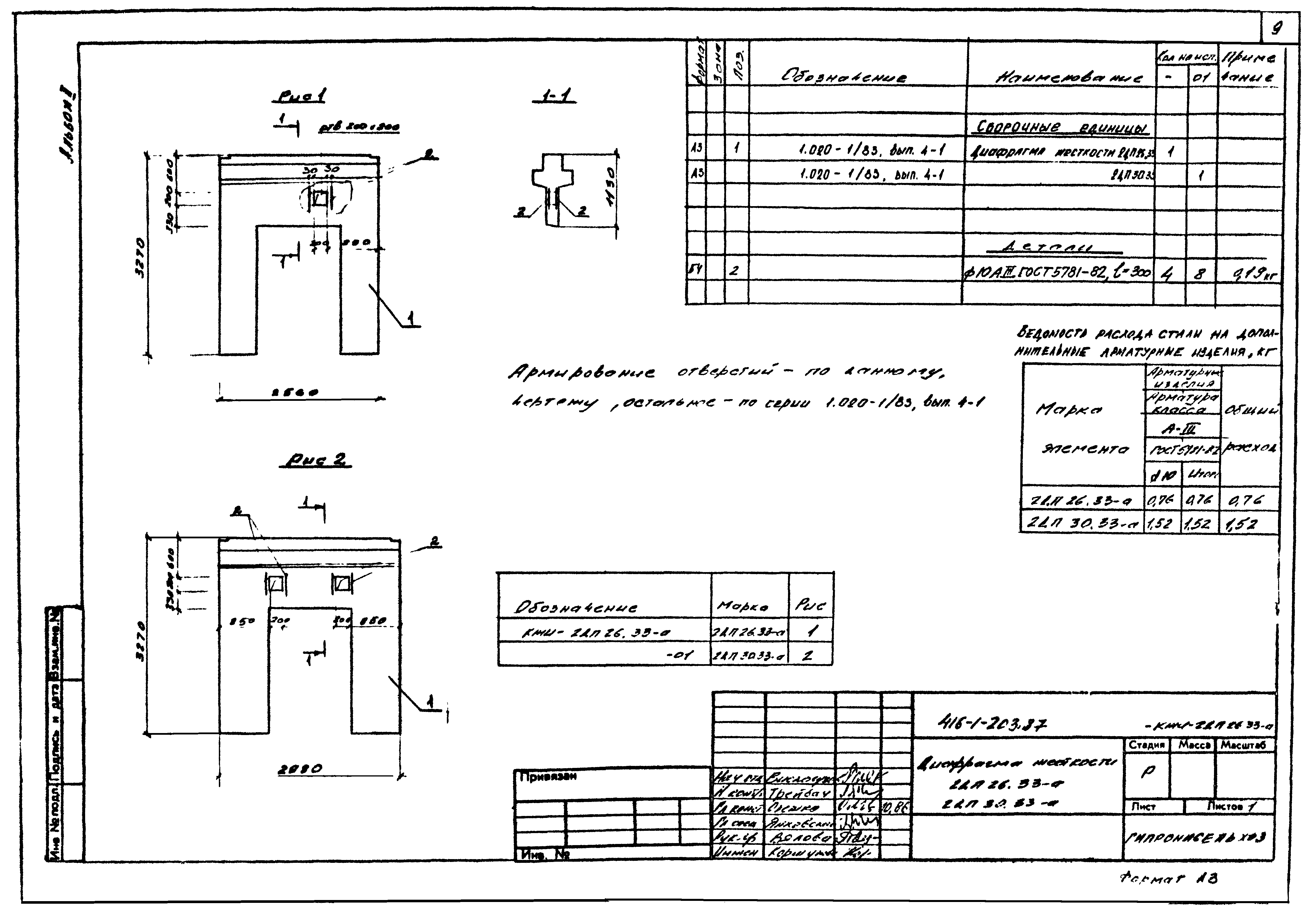 Типовой проект 416-1-203.87