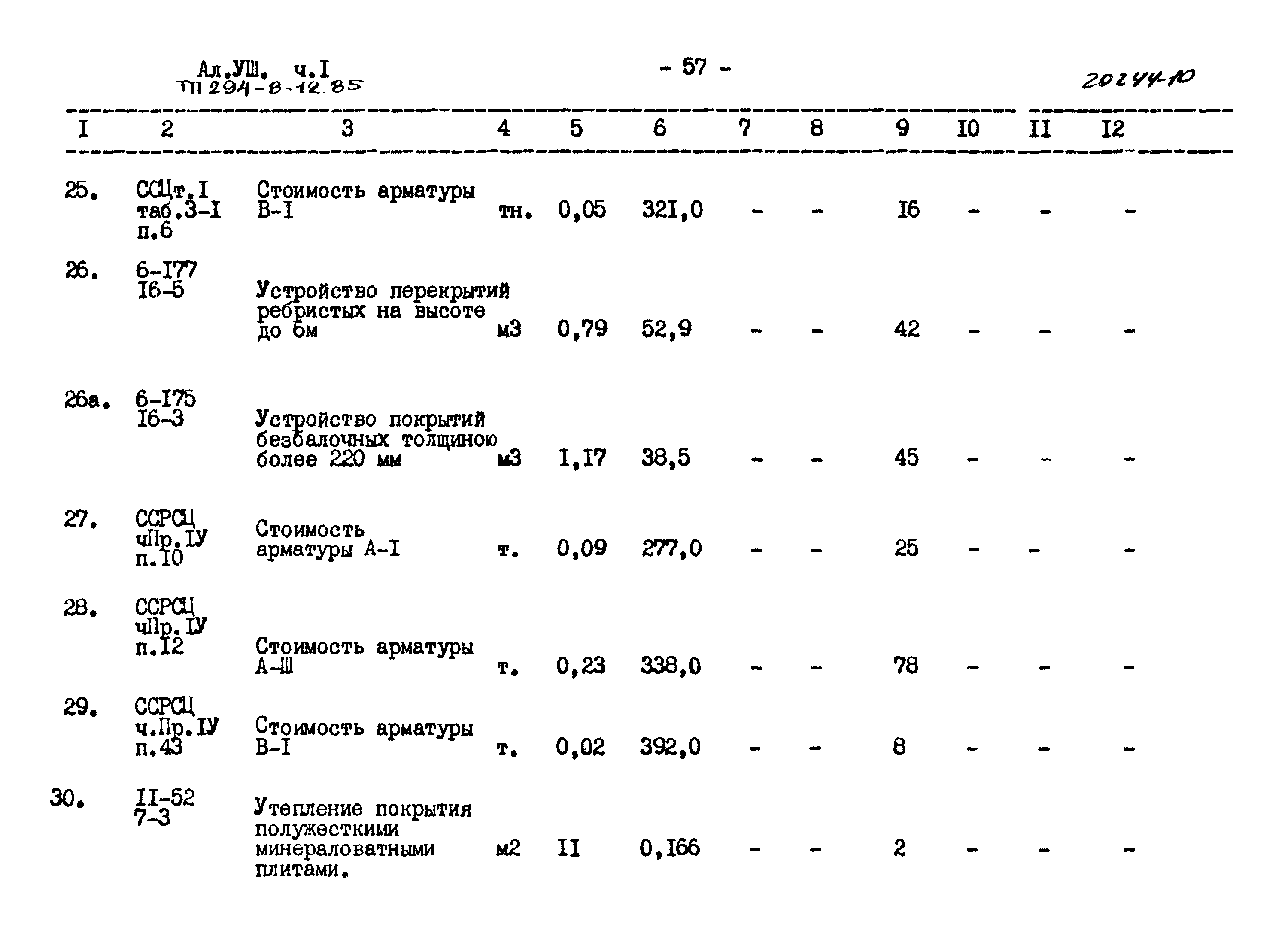 Типовой проект 294-8-12.85