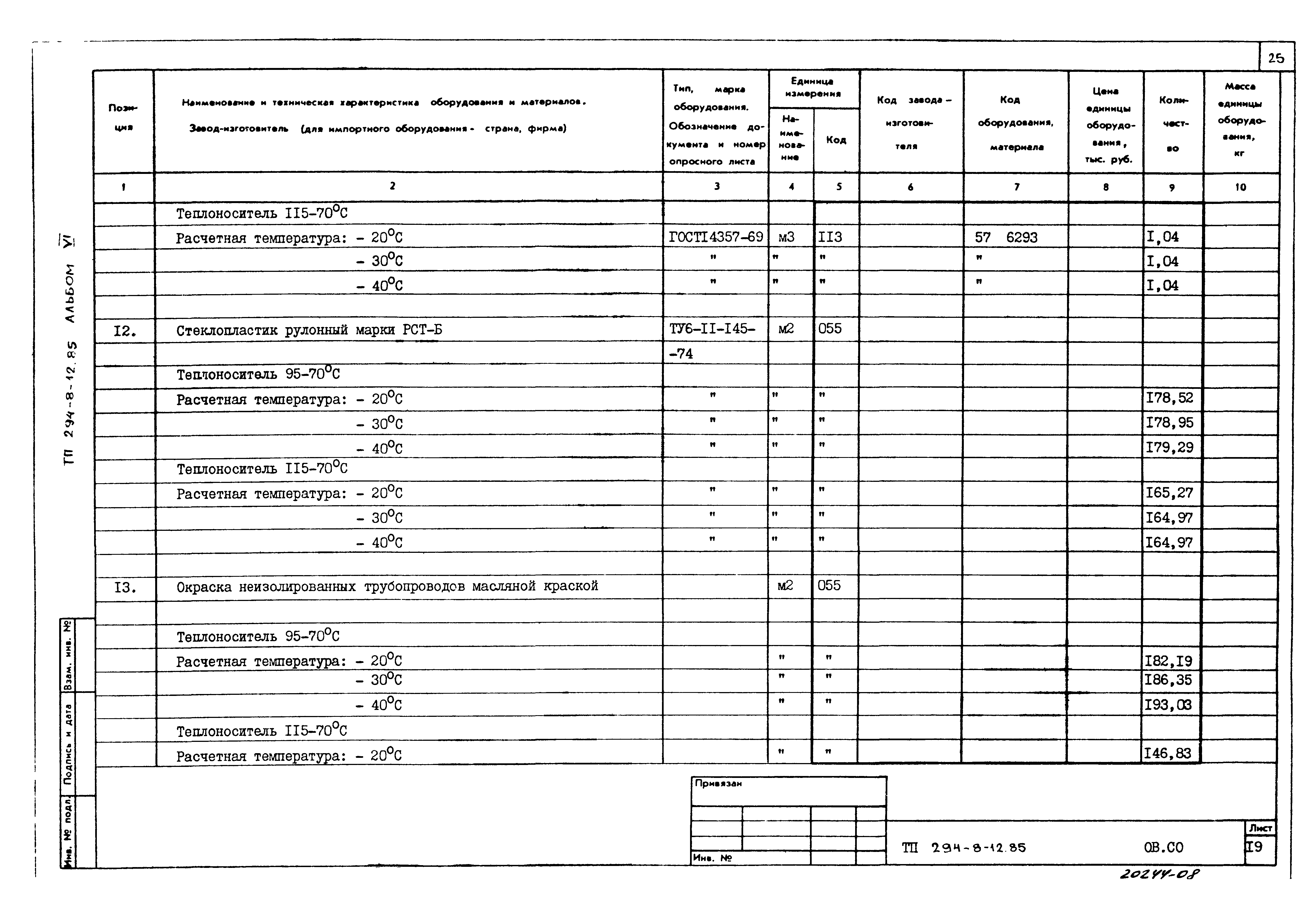 Типовой проект 294-8-12.85