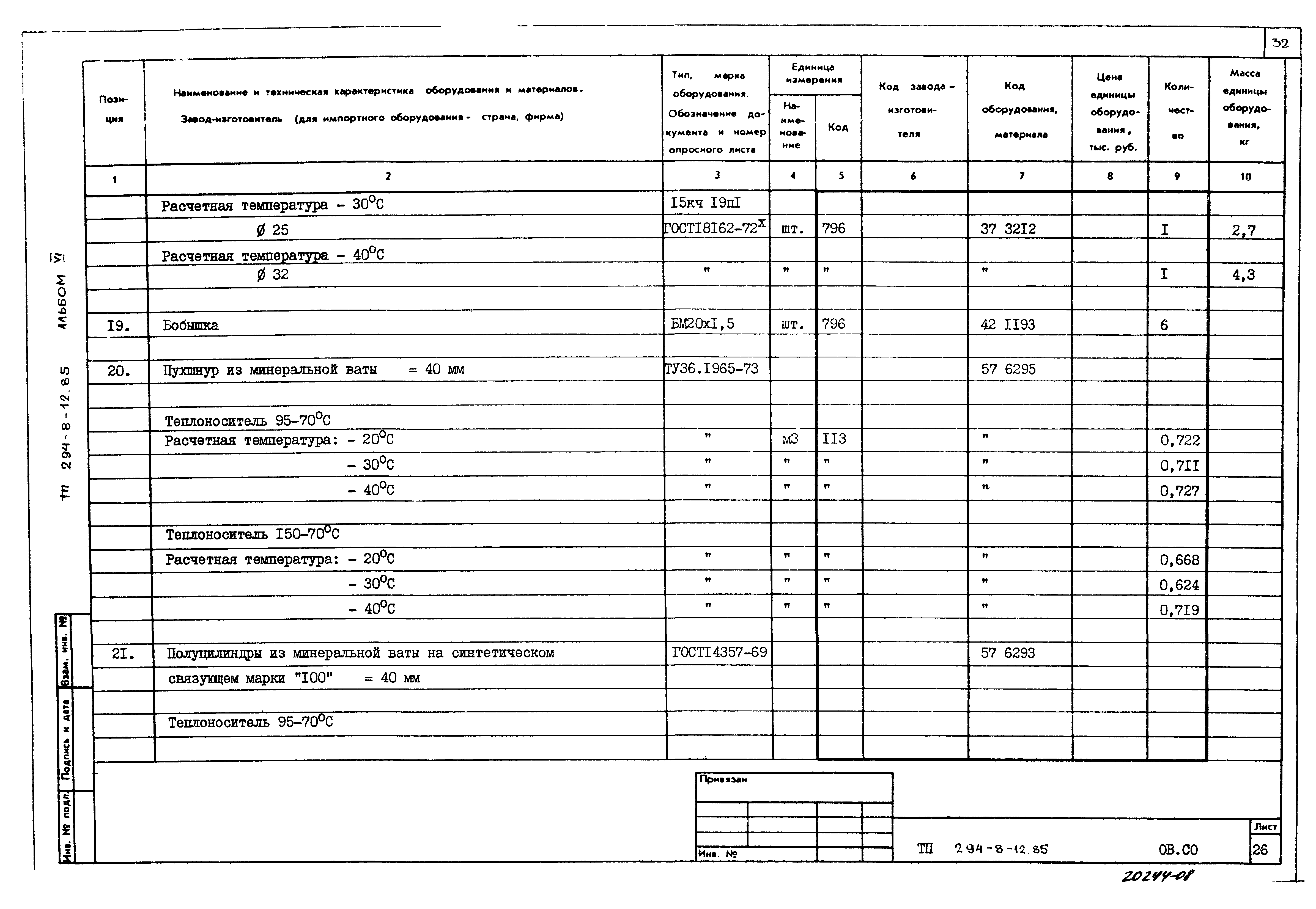 Типовой проект 294-8-12.85