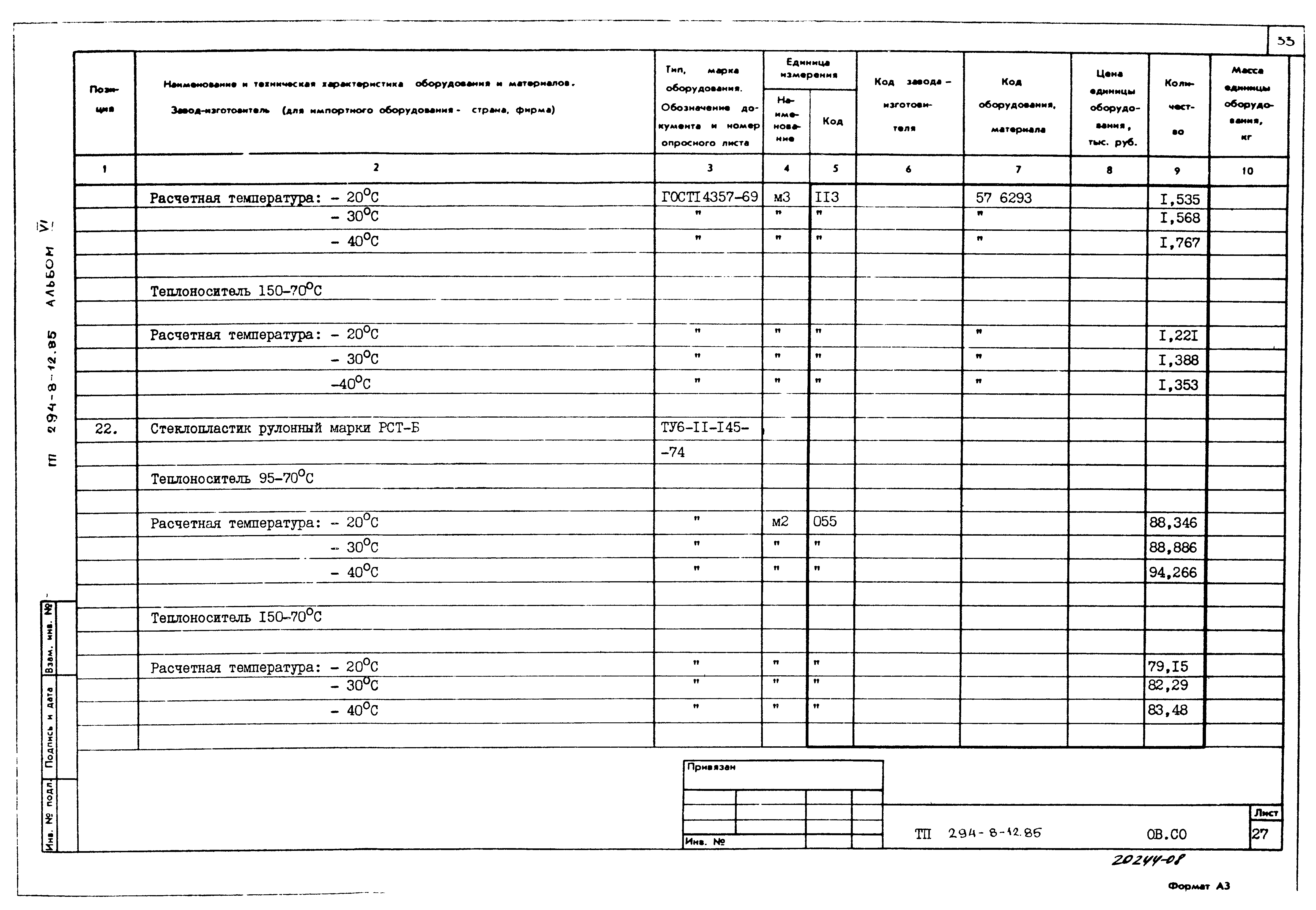 Типовой проект 294-8-12.85