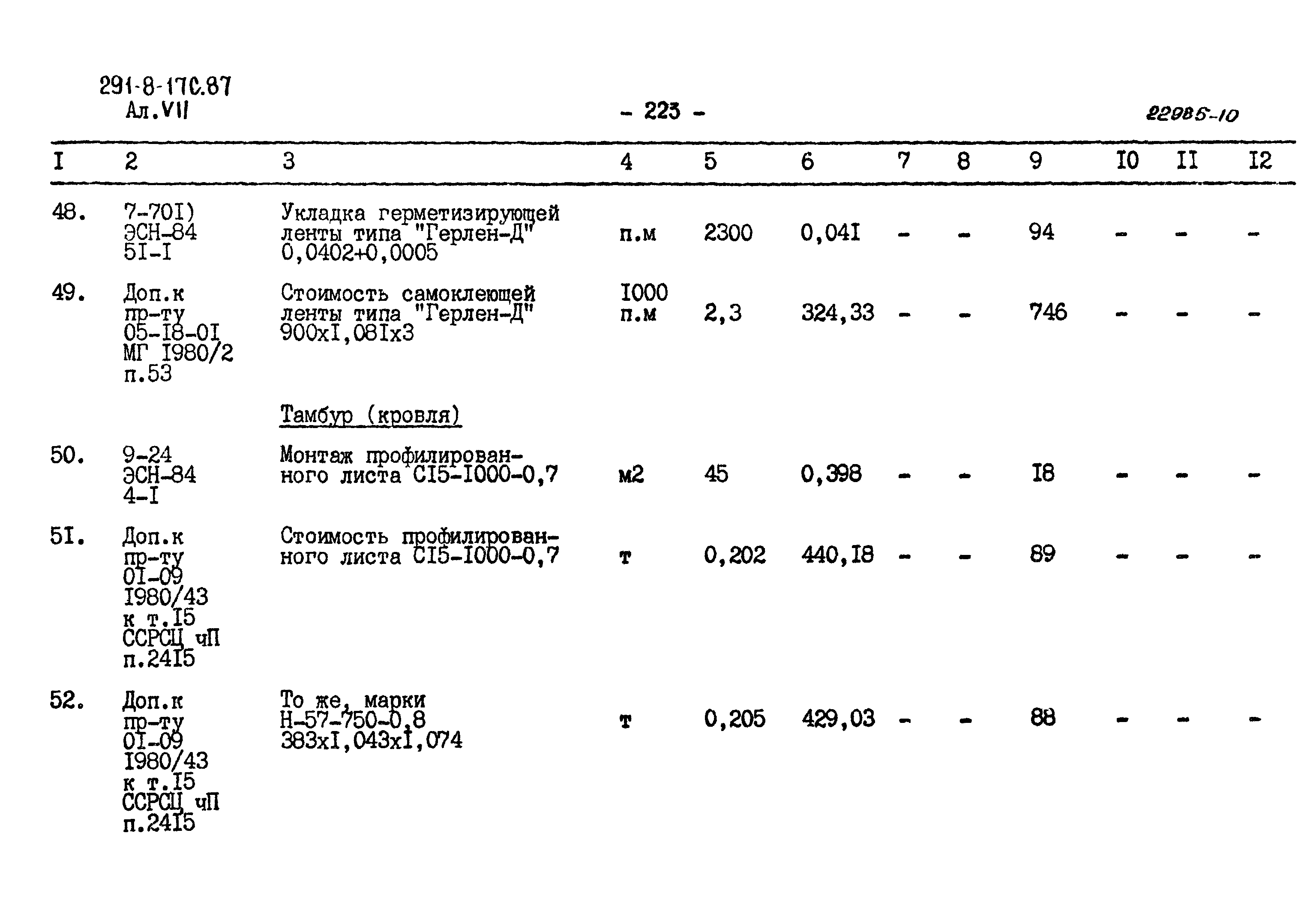 Типовой проект 291-8-17с.87