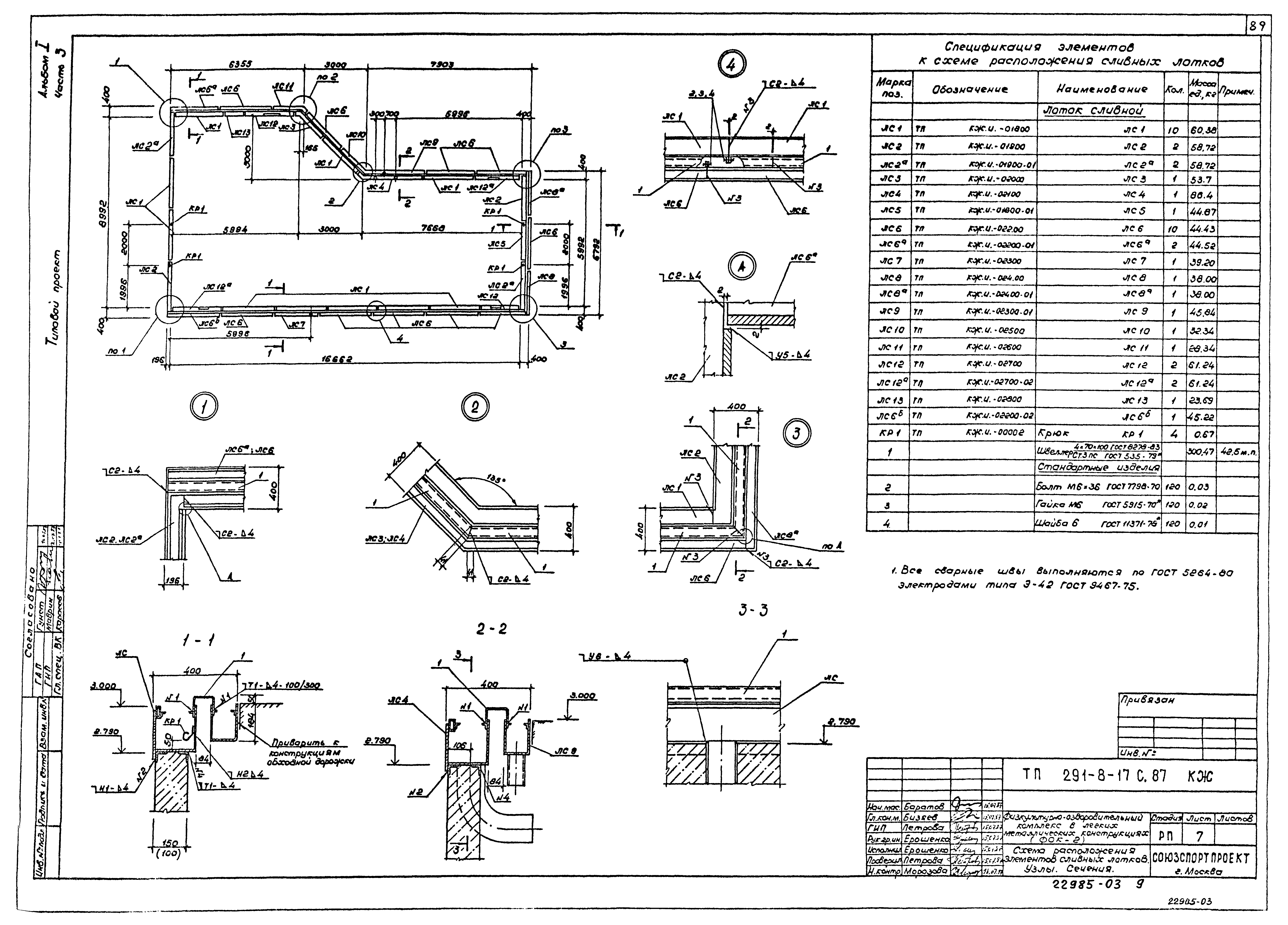 Типовой проект 291-8-17с.87