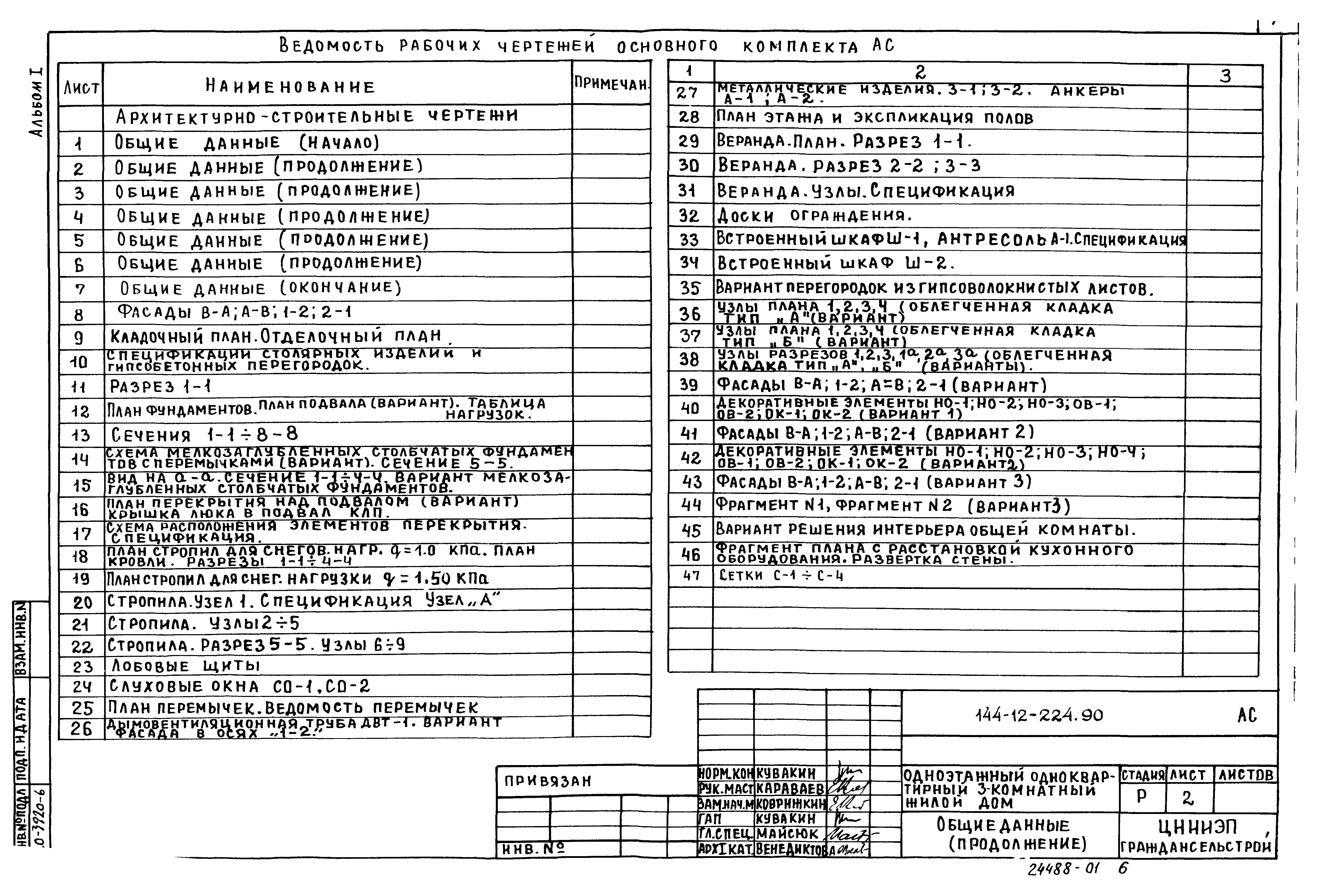 Типовой проект 144-12-224.90