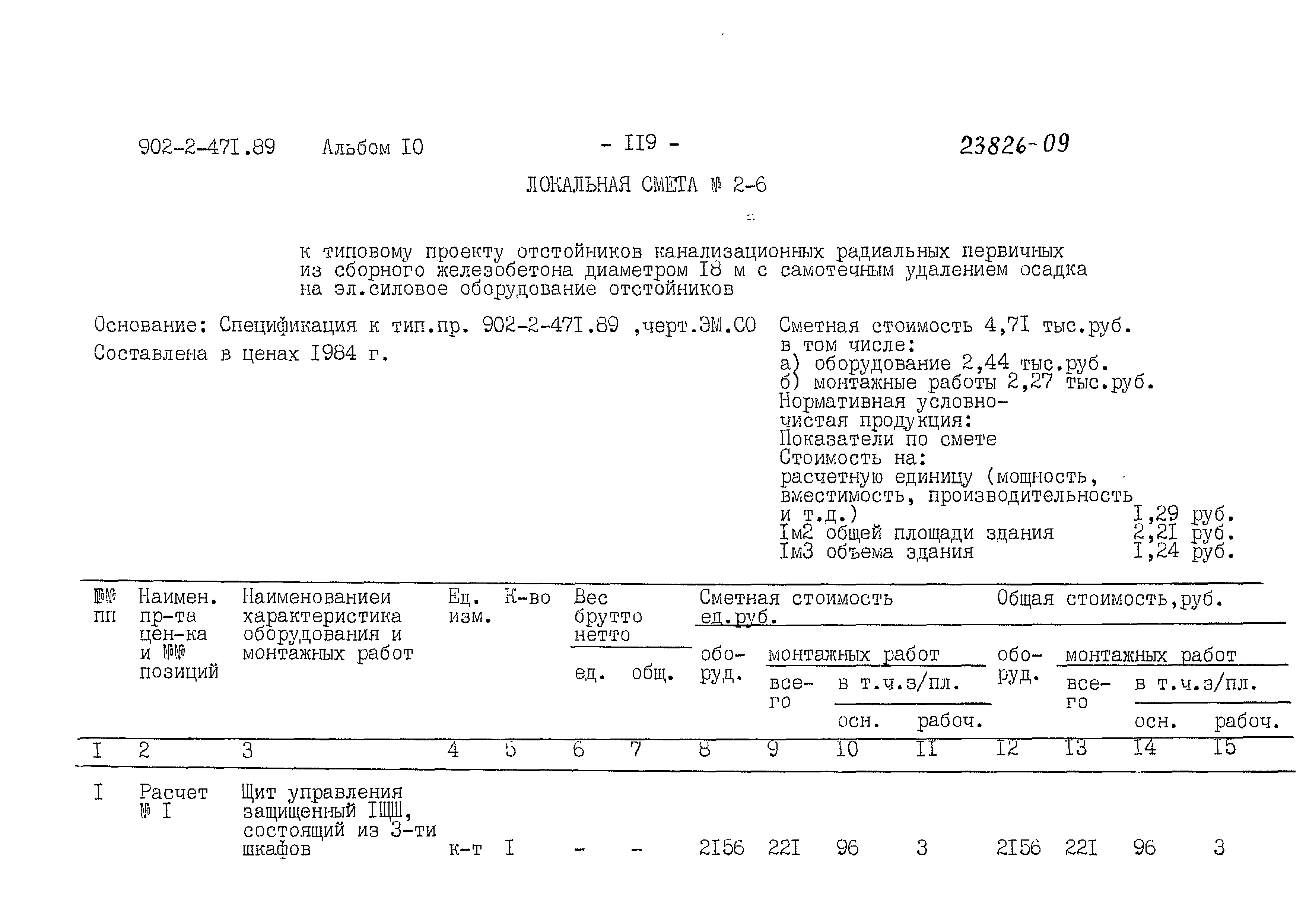 Типовой проект 902-2-471.89