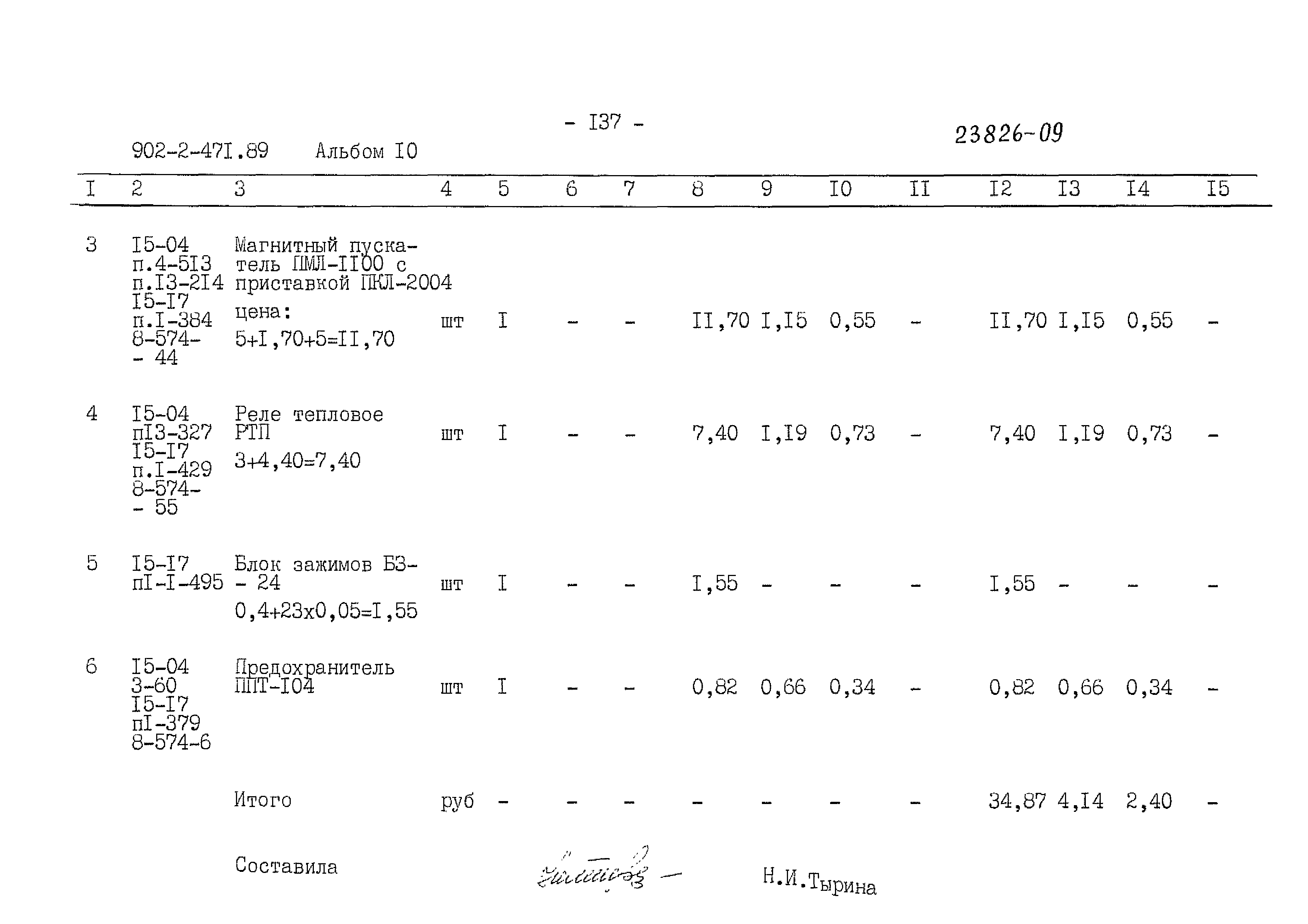 Типовой проект 902-2-471.89