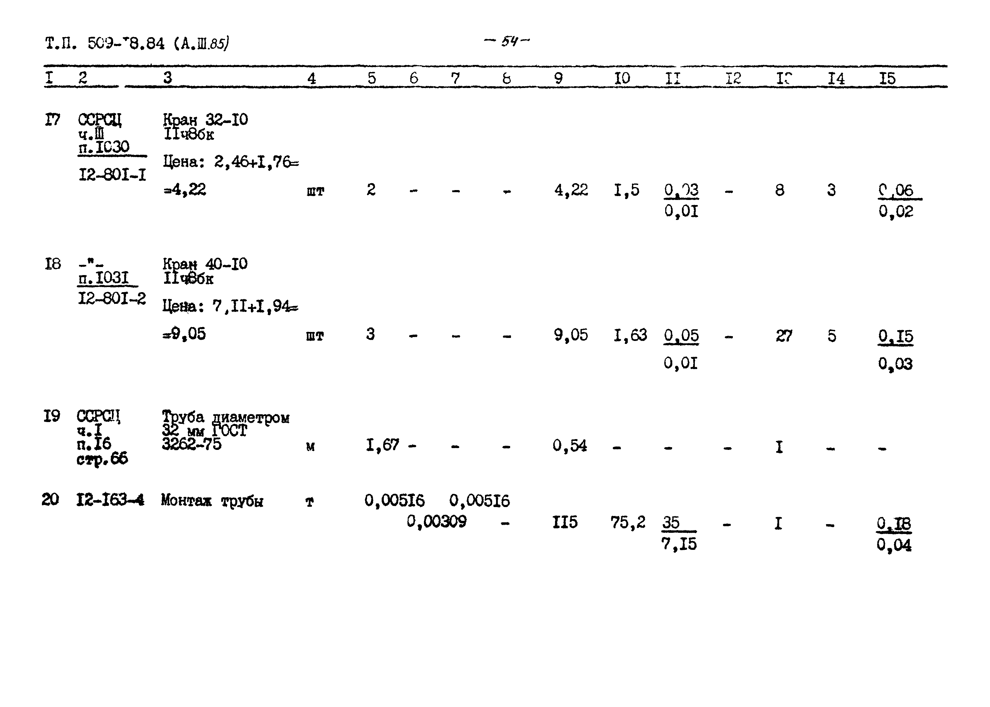 Типовой проект 509-18.84