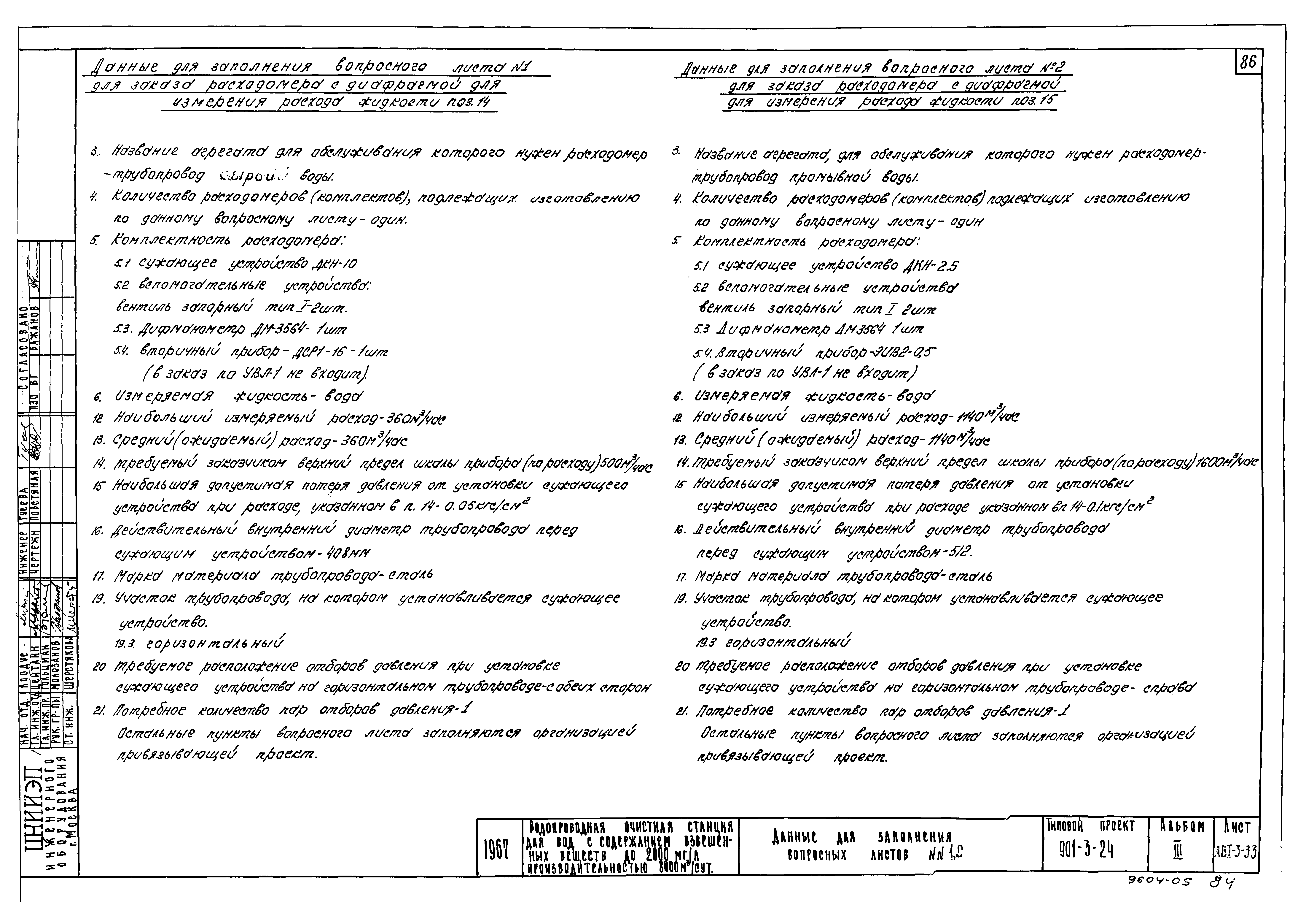 Типовой проект 901-3-24