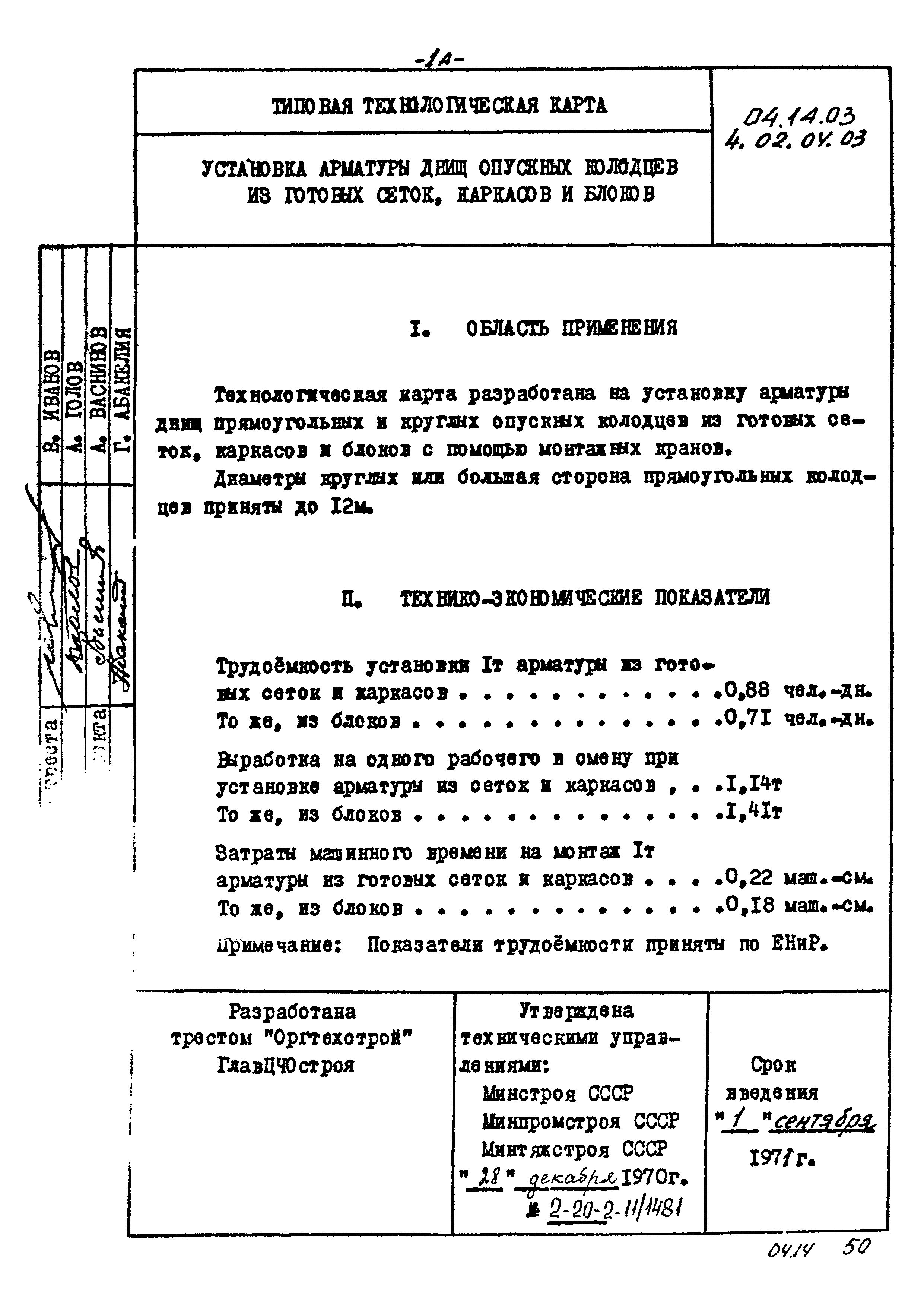 ТК 04.14.03