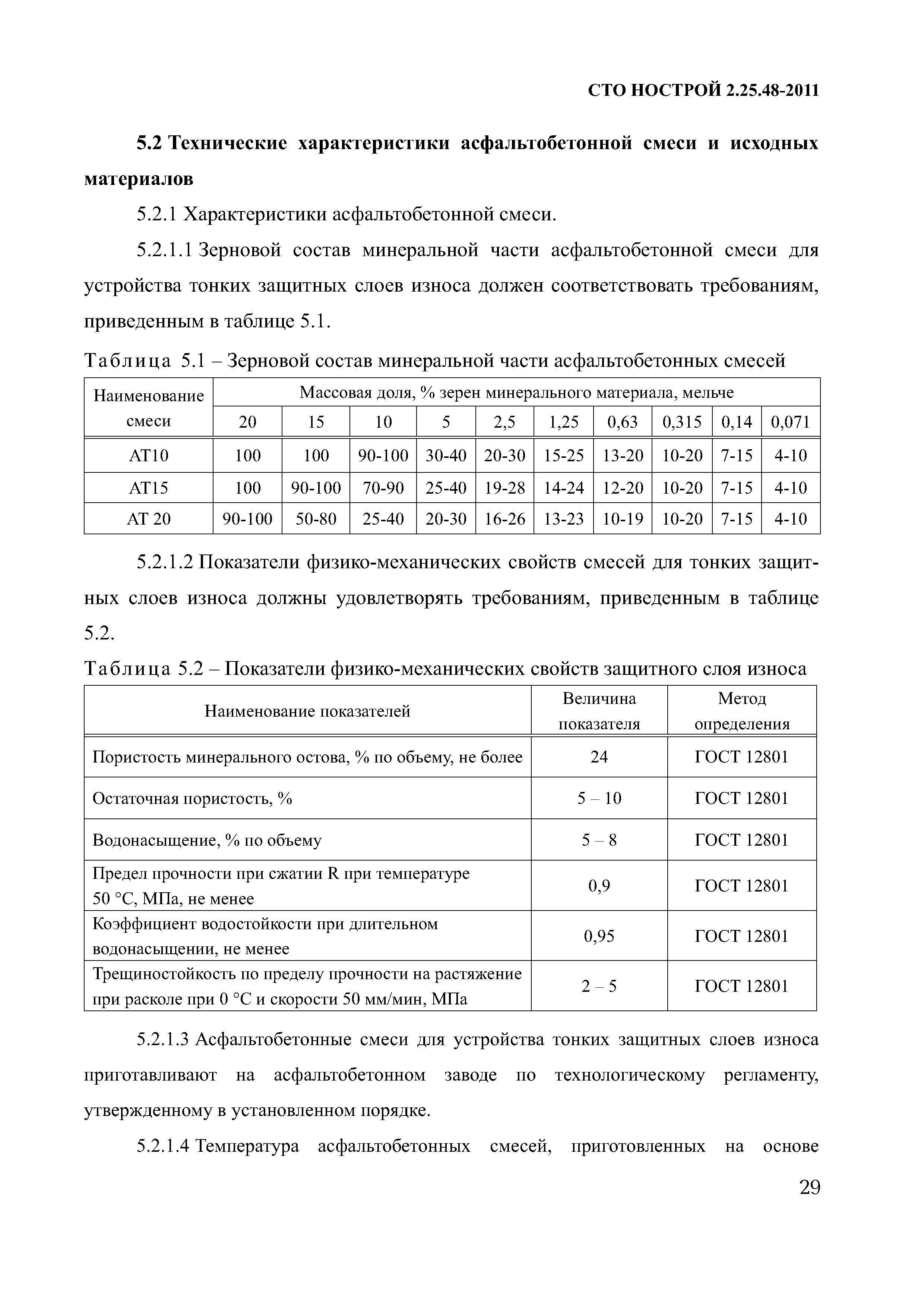 СТО НОСТРОЙ 2.25.48-2011