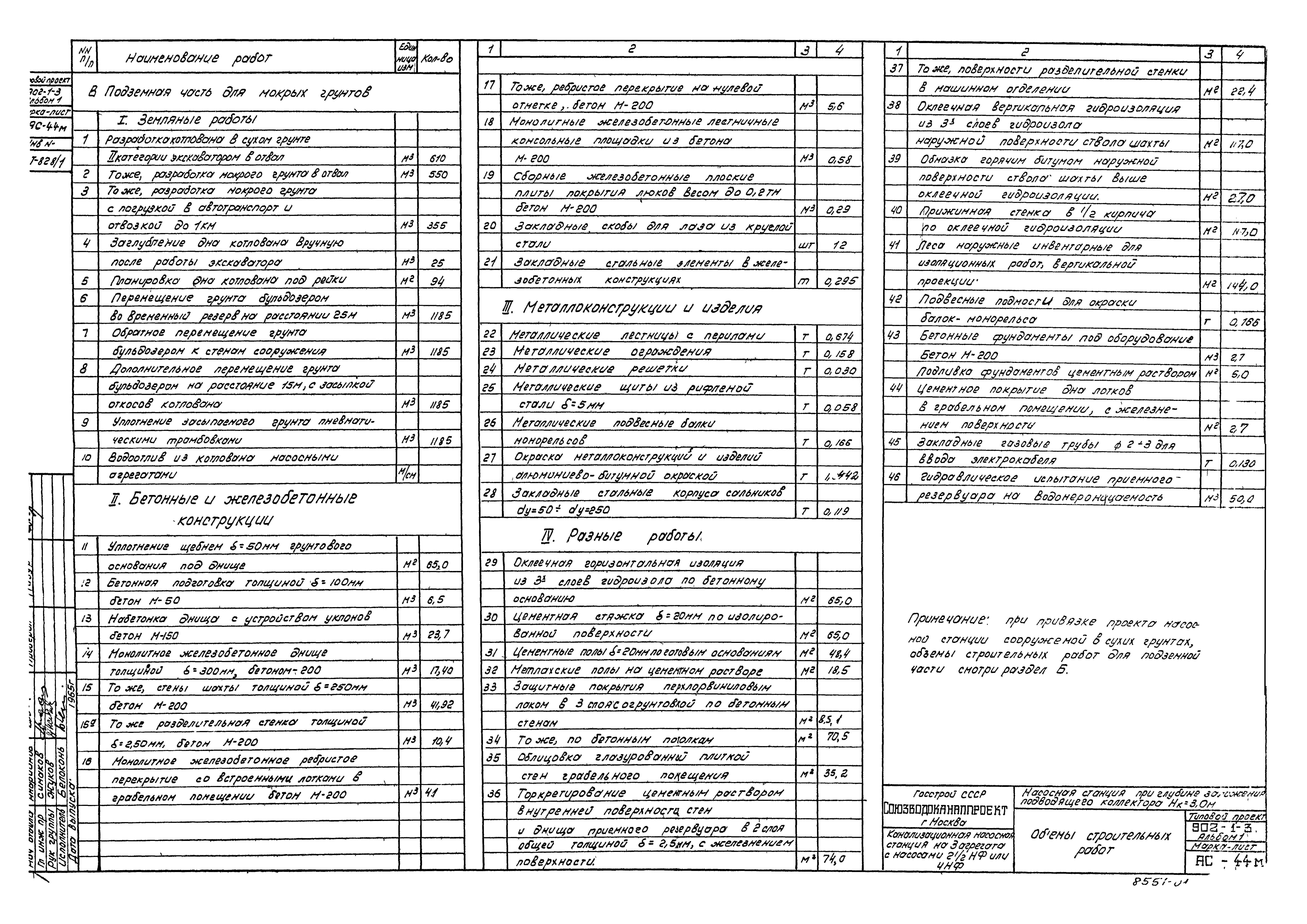 Типовой проект 902-1-3