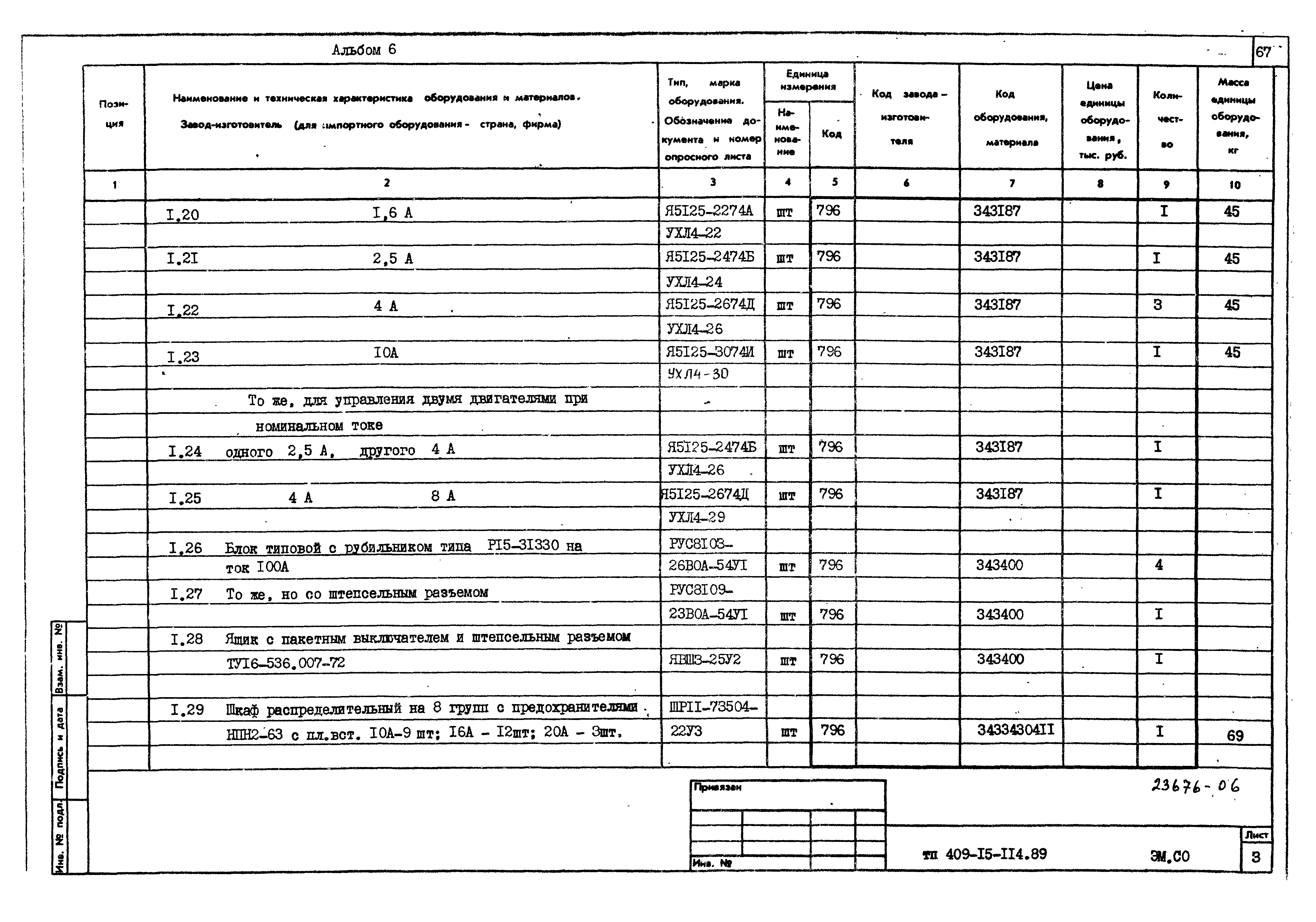 Типовой проект 409-15-114.89