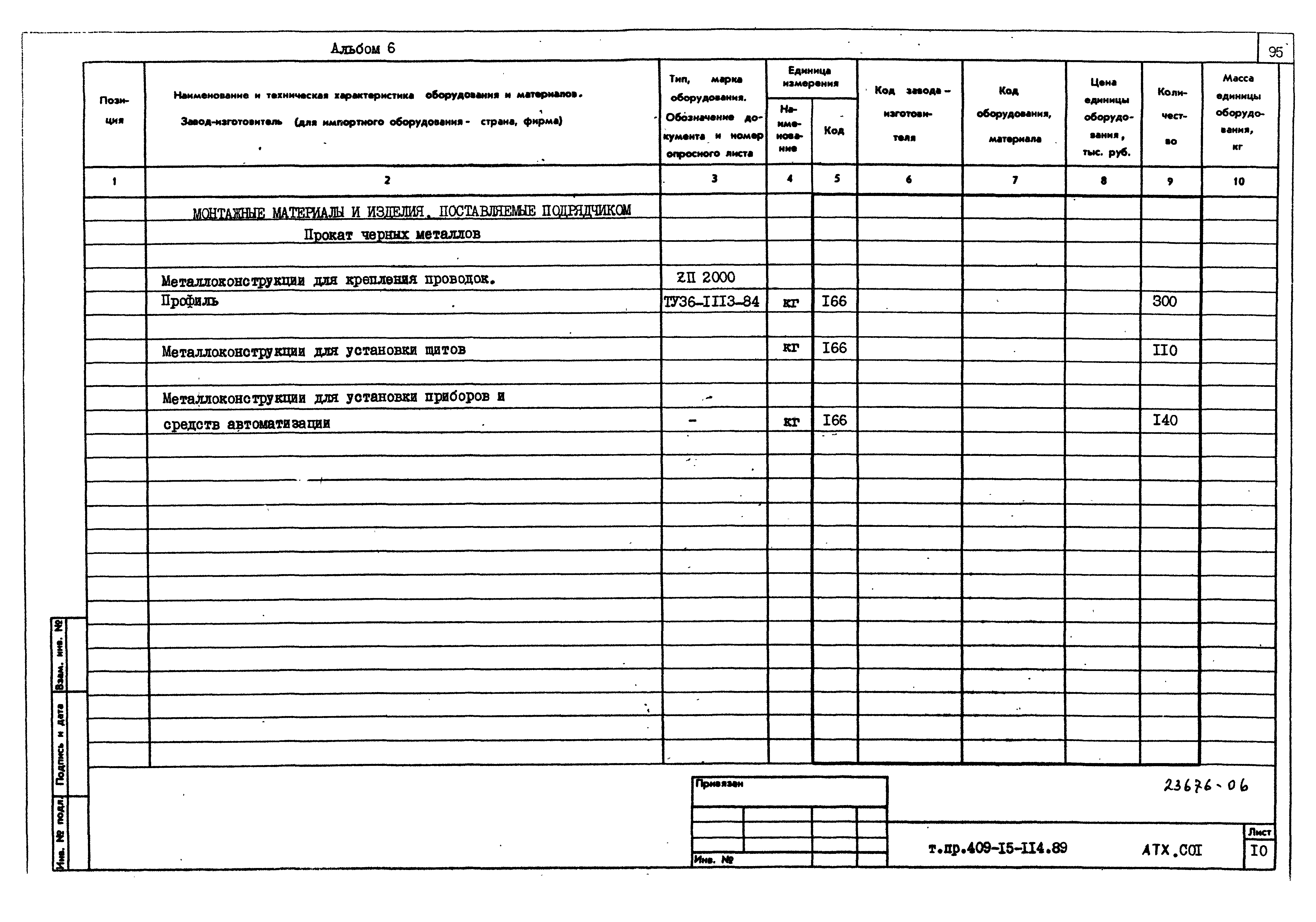 Типовой проект 409-15-114.89