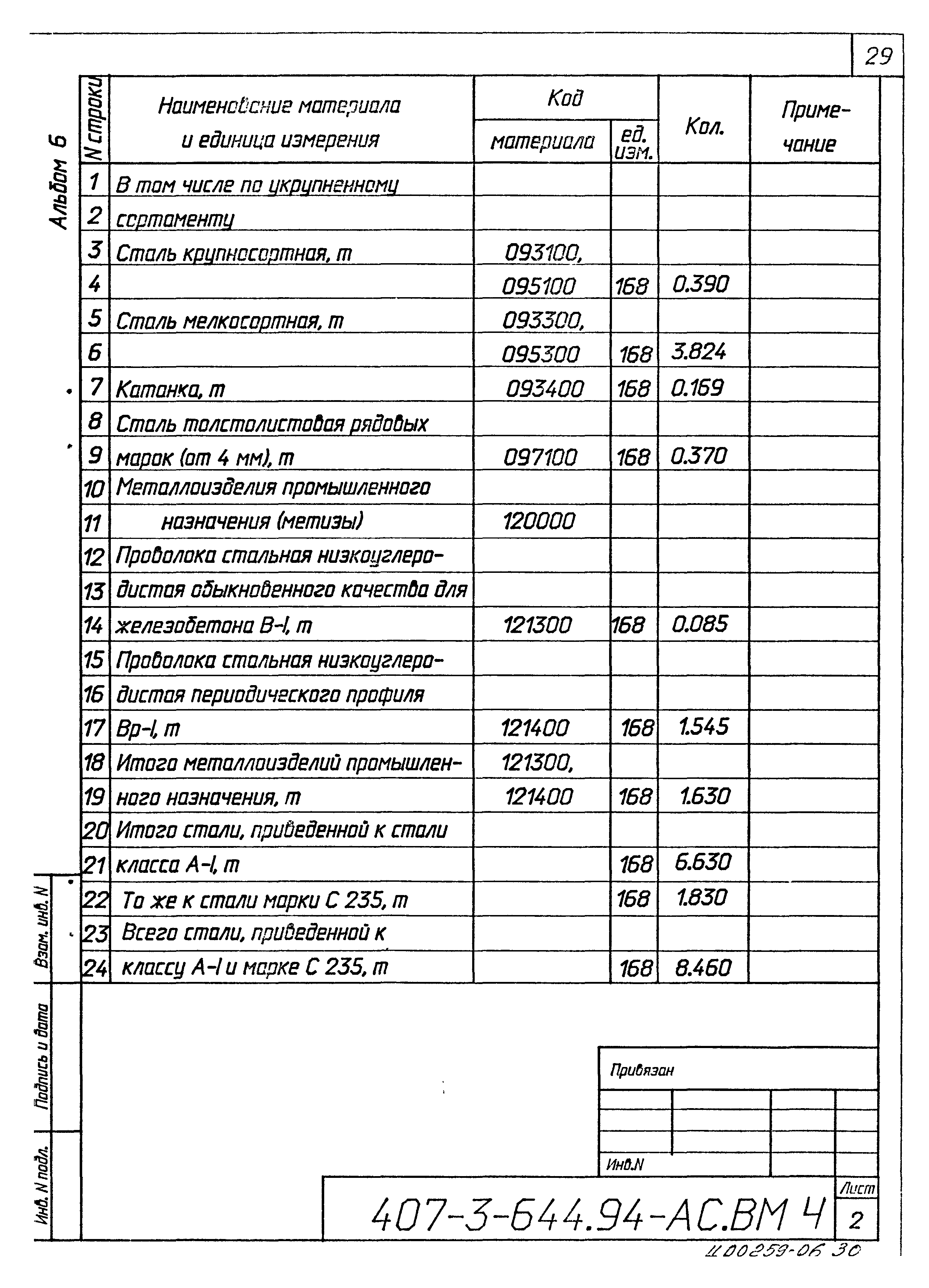 Типовой проект 407-3-644.94