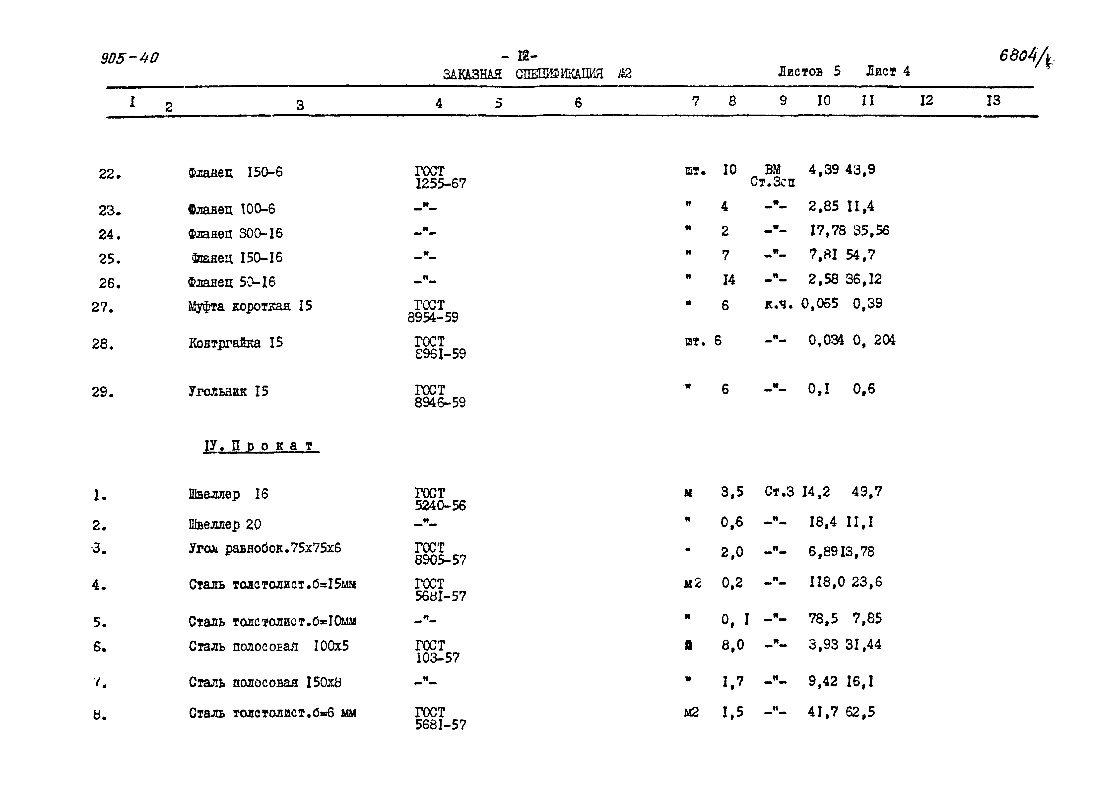 Типовой проект 905-40